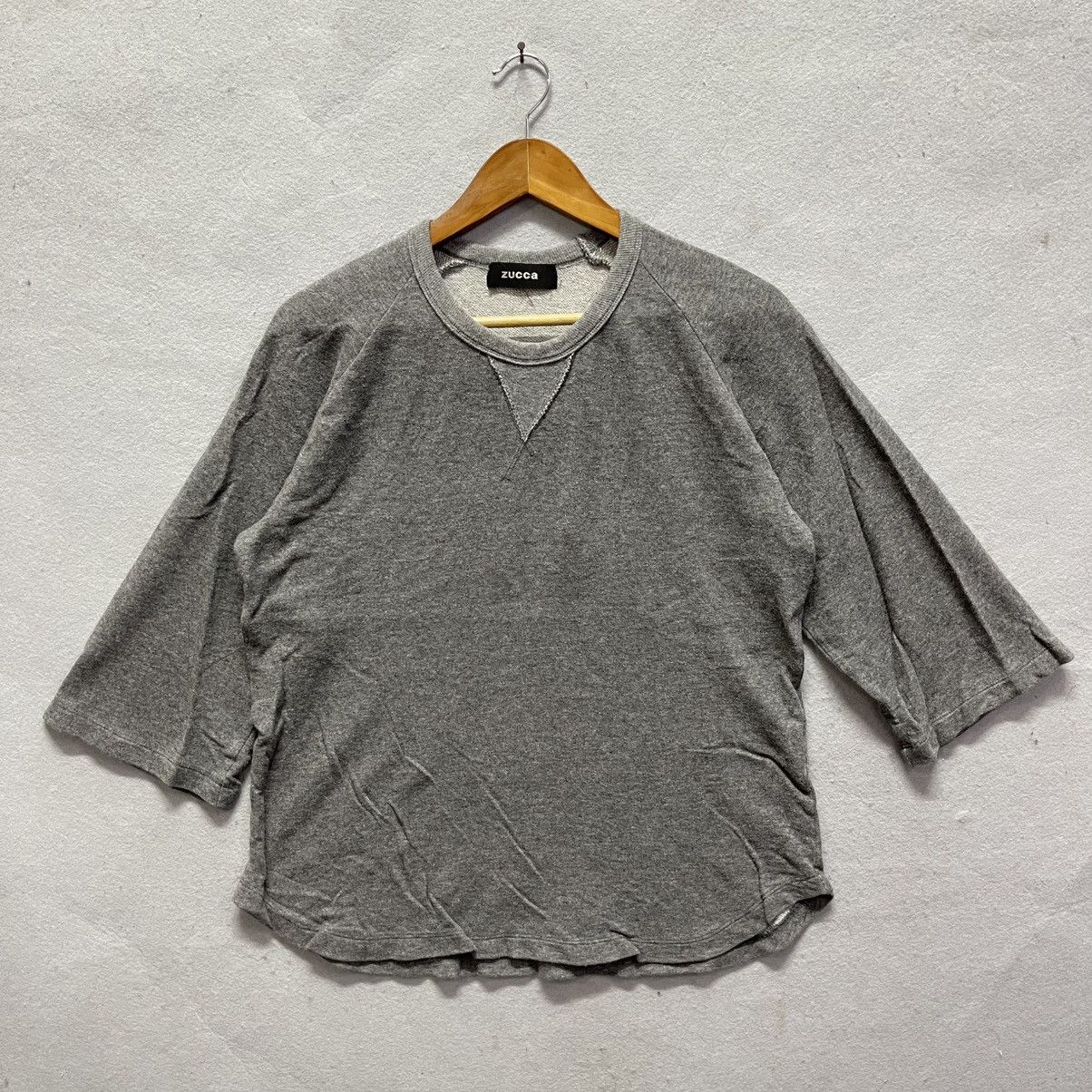Zucca Zucca Japan Minimal Raglan 3/4 Sleeve Sweatshirt Size US M / EU 48-50 / 2 - 1 Thumbnail