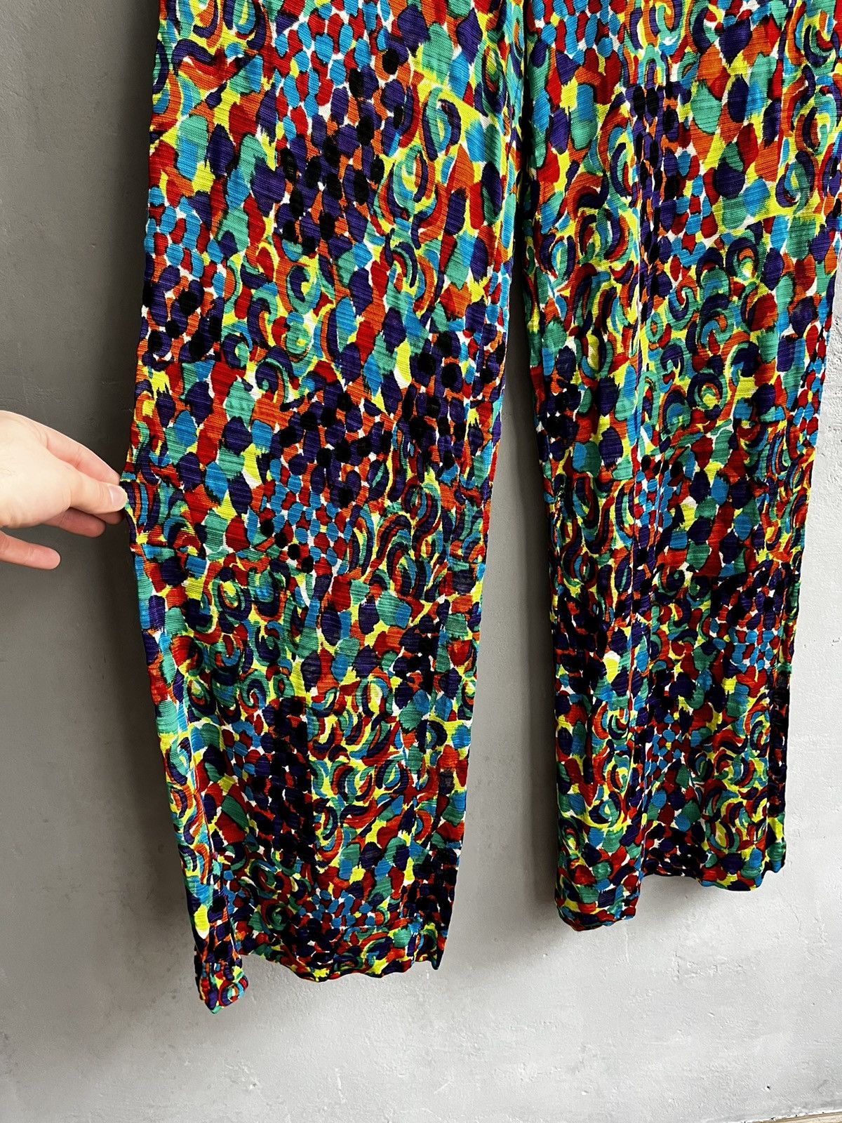 Designer × Missoni × Other Missoni Pink Knit Chevron Pants Size 30" / US 8 / IT 44 - 9 Thumbnail