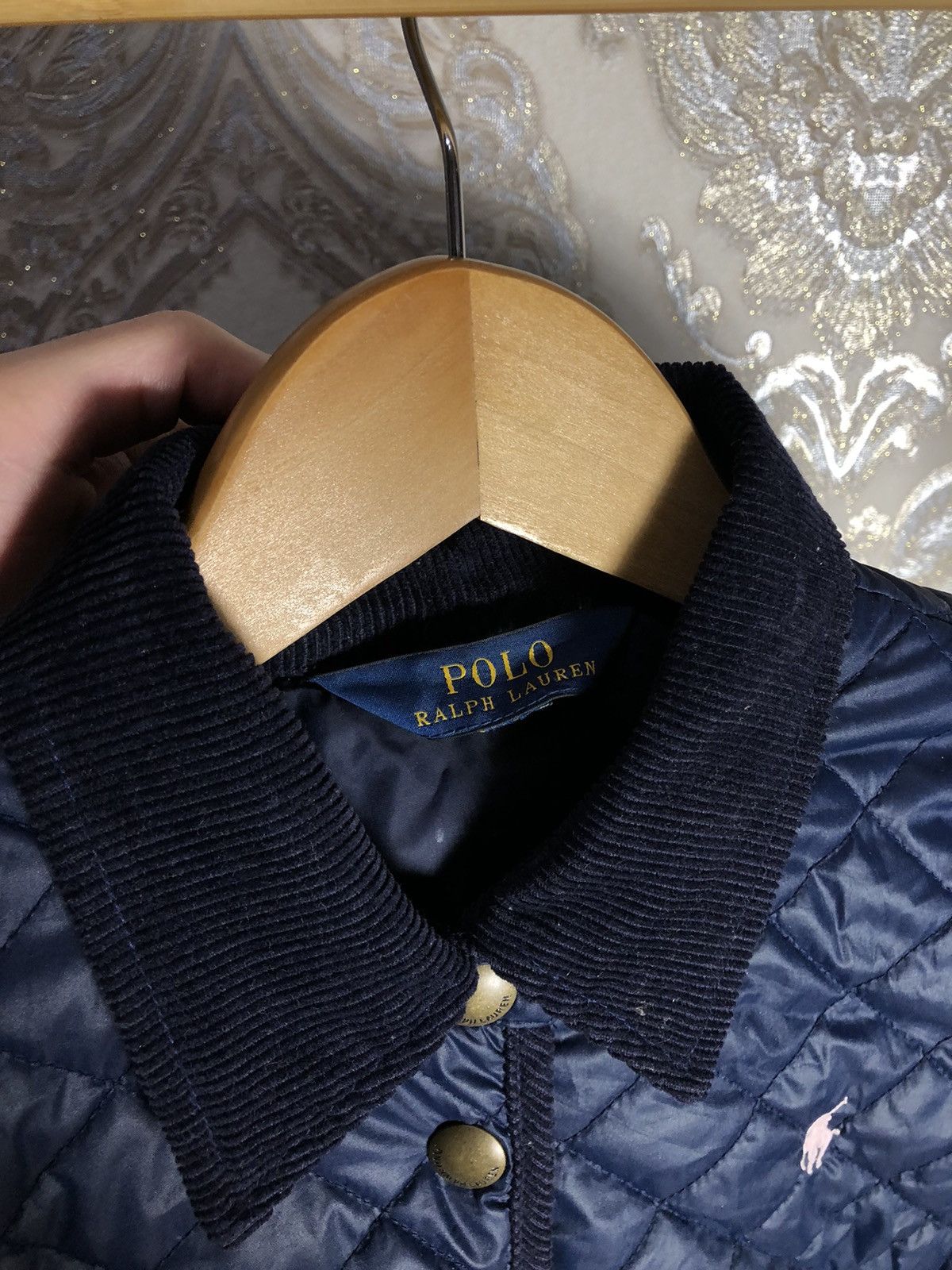 Polo Ralph Lauren × Vintage VERY RARE POLO RALPH LAUREN QUIT LIGHT JACKET ENGLAND STYLE Size S / US 4 / IT 40 - 9 Thumbnail