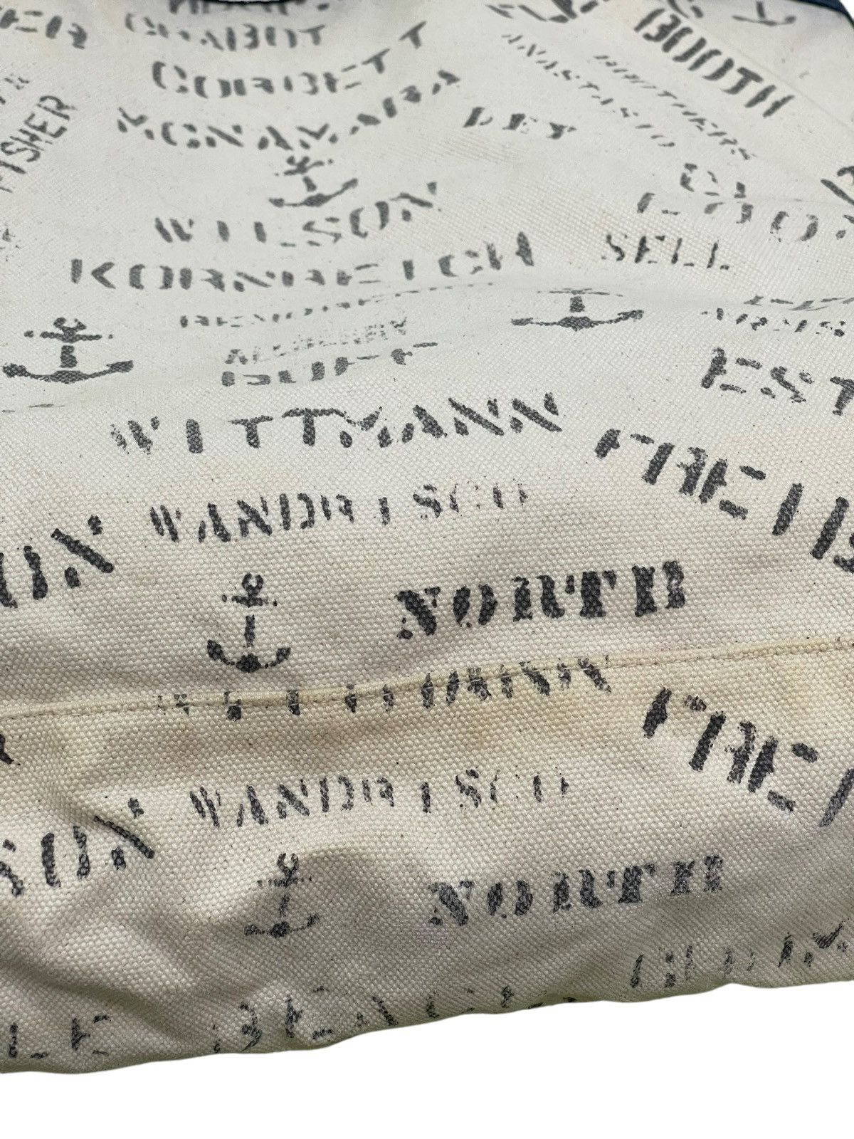 RRL Ralph Lauren Double RL Ralph Lauren Cotton Canvas RRL Tote Bag 2🟩 Size ONE SIZE - 7 Thumbnail