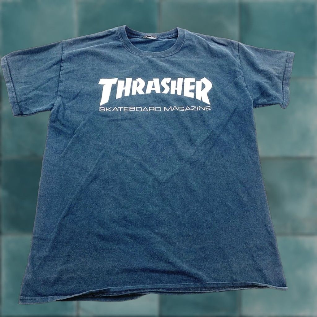 Thrasher VINTAGE Thrasher Shirt Mens Small Black Short Sleeve Skateboarding Magazine Size US S / EU 44-46 / 1 - 1 Thumbnail