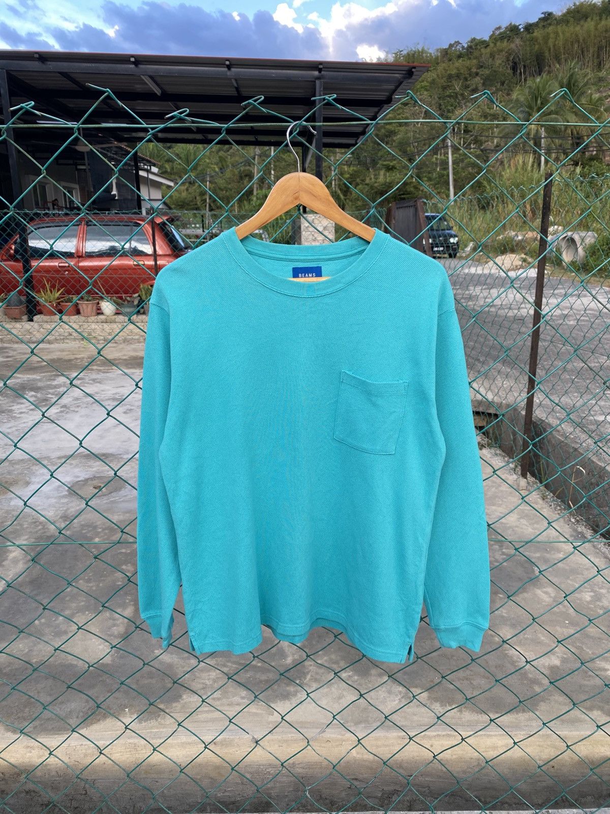 Beams Plus Beams single pocket long sleeve tees Size US S / EU 44-46 / 1 - 1 Thumbnail