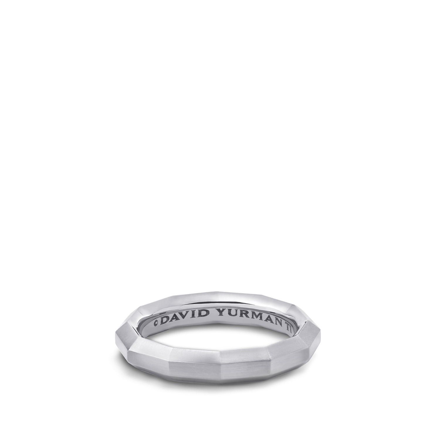 David Yurman o1w1db10526 R15779M/Size 9/Faceted Band in Grey Size ONE SIZE - 1 Preview