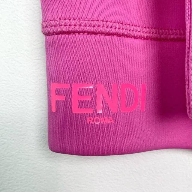 Fendi Fendi Womens Pink Monster Eyes Sweatshirt Round Neck Long Sl Size M / US 6-8 / IT 42-44 - 4 Thumbnail