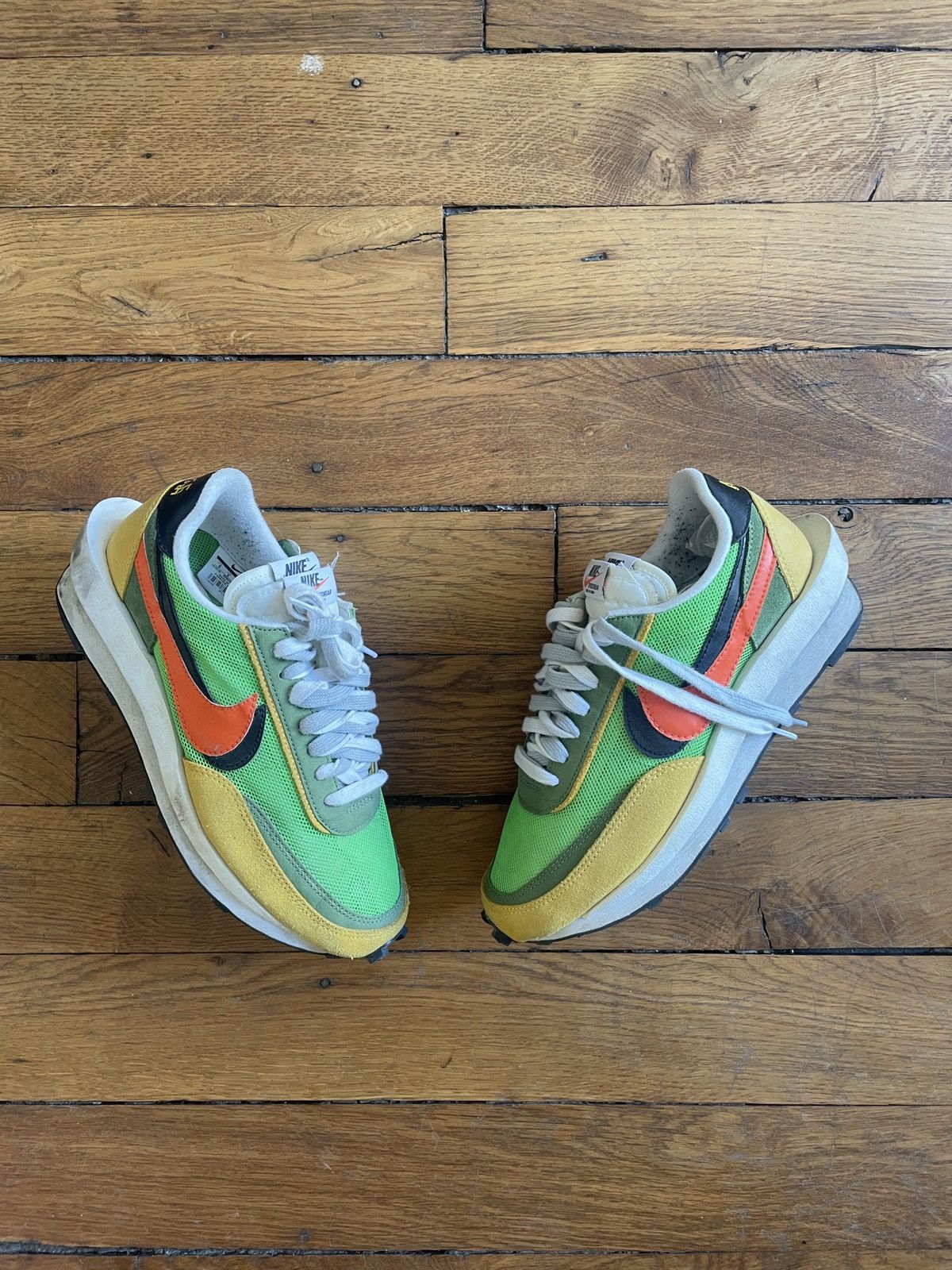 Nike × Sacai Nike Sacai LDV waffle OG Green Size US 9 / EU 42 - 1 Thumbnail
