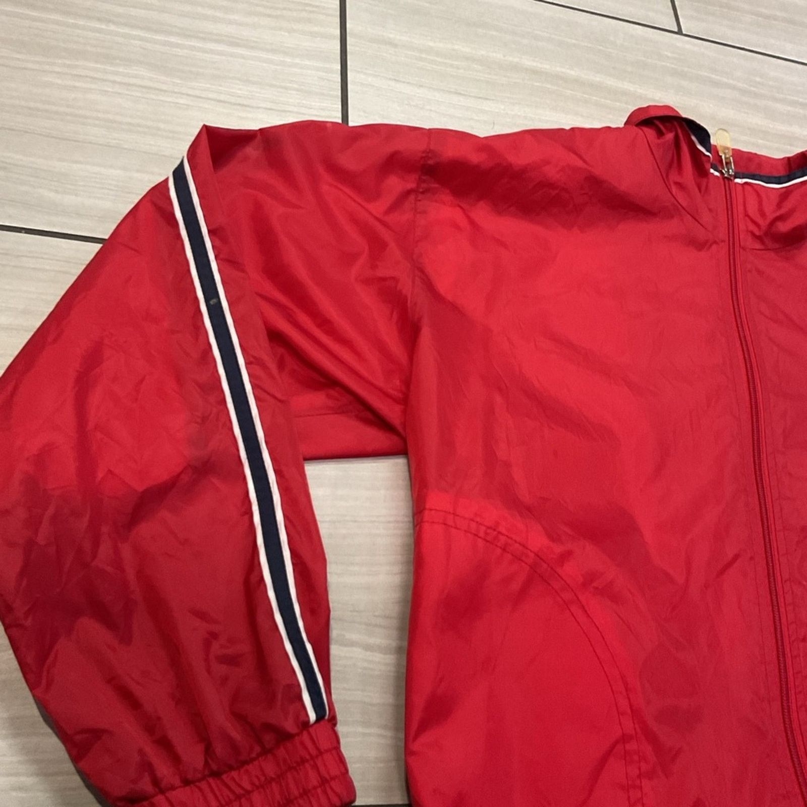 Vintage Lavon Windbreaker Red Jacket Size US M / EU 48-50 / 2 - 4 Thumbnail