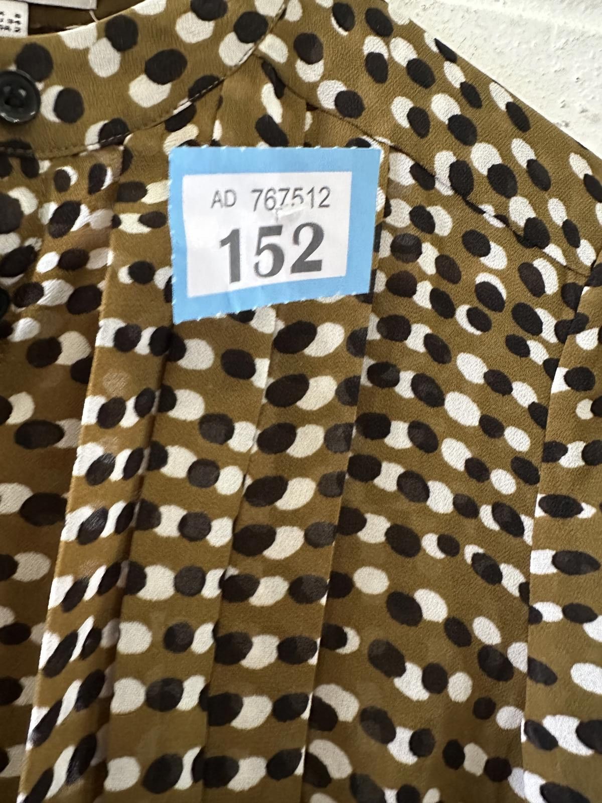 Unknown London Women's Long Sleeve Polka Dot Blouse Size XS / US 0-2 / IT 36-38 - 3 Thumbnail