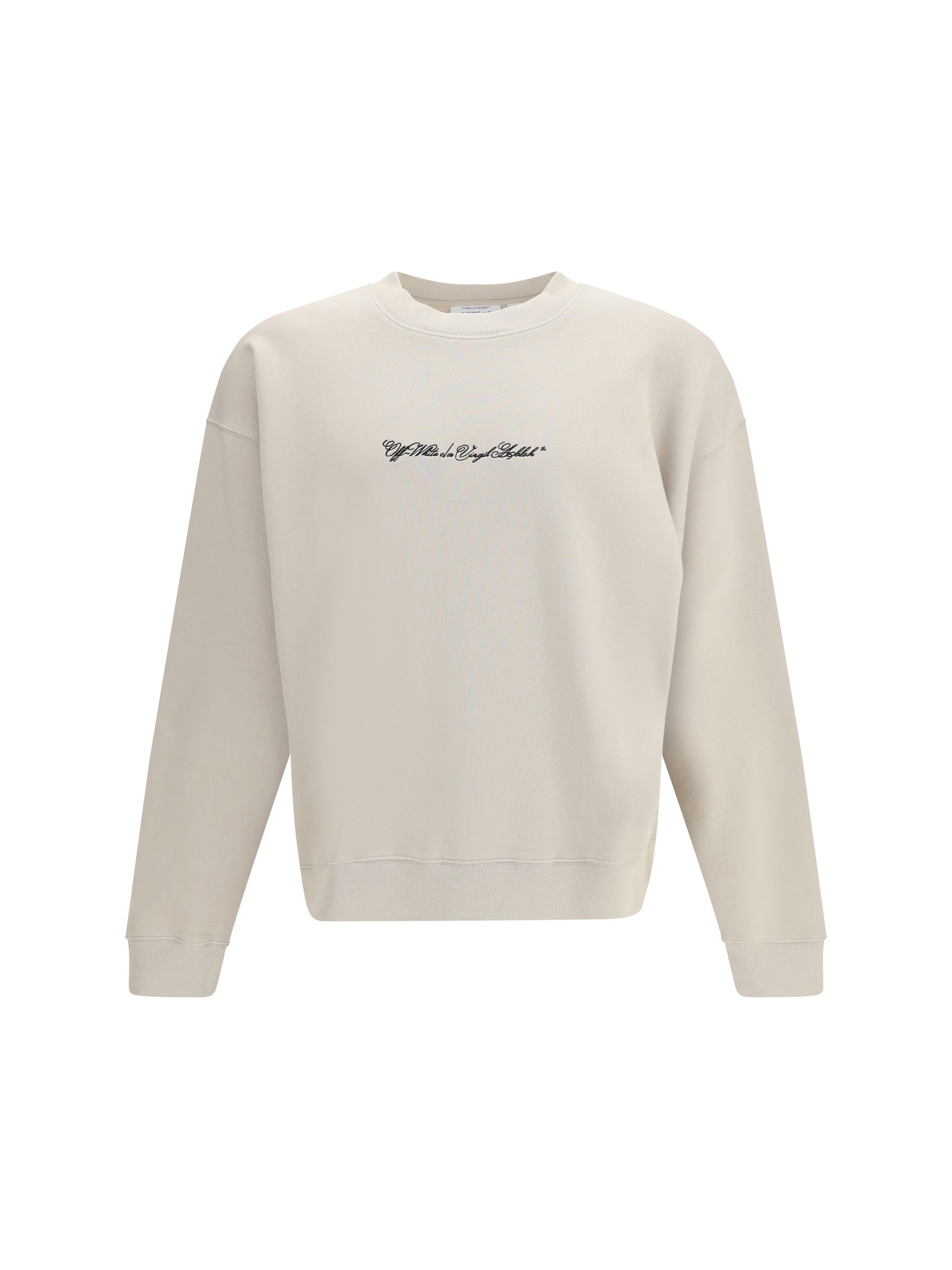 Off-White Script Arrow crewneck Sweatshirt Size US L / EU 52-54 / 3 - 1 Thumbnail