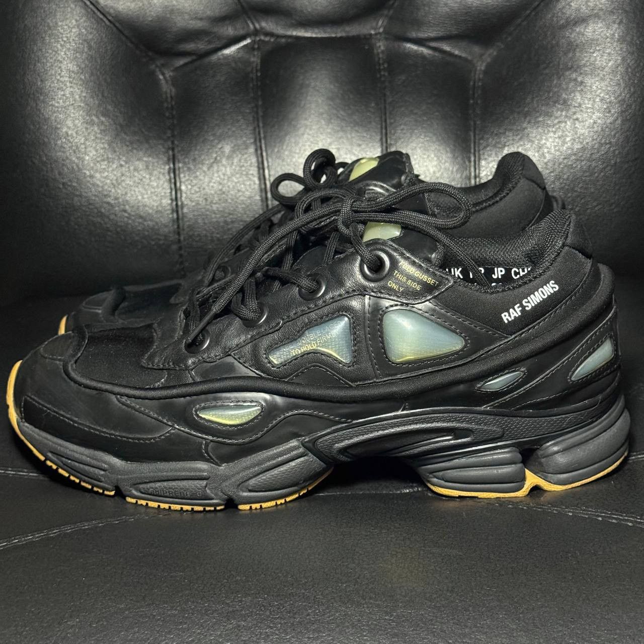 Adidas × Raf Simons Adidas Raf Simons Ozweego Bunny Black Size US 8.5 / EU 41-42 - 3 Thumbnail
