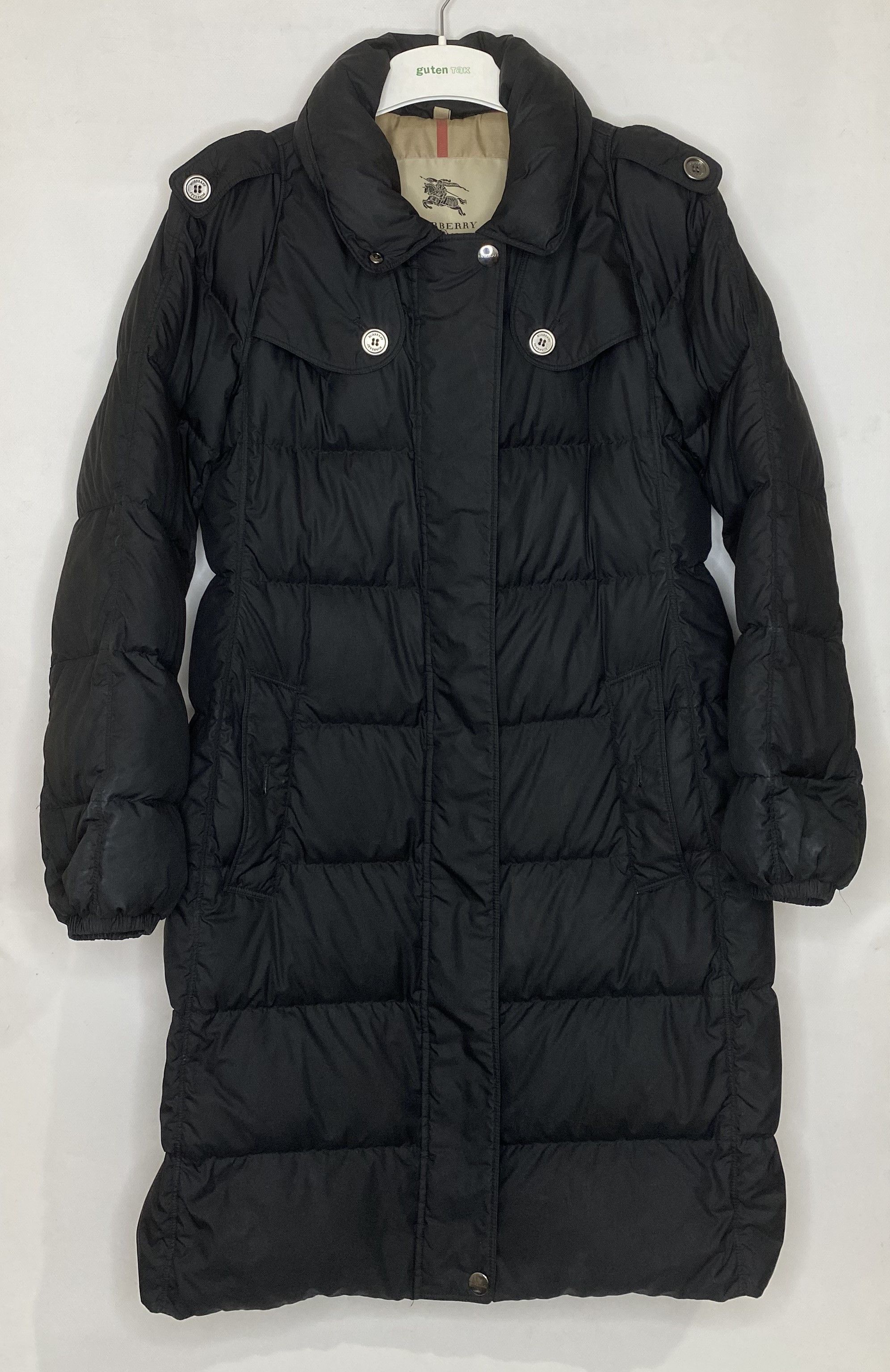 Burberry × Vintage BURBERRY DOWN COAT JACKET BLACK WOMEN SIZE M Size M / US 6-8 / IT 42-44 - 1 Thumbnail