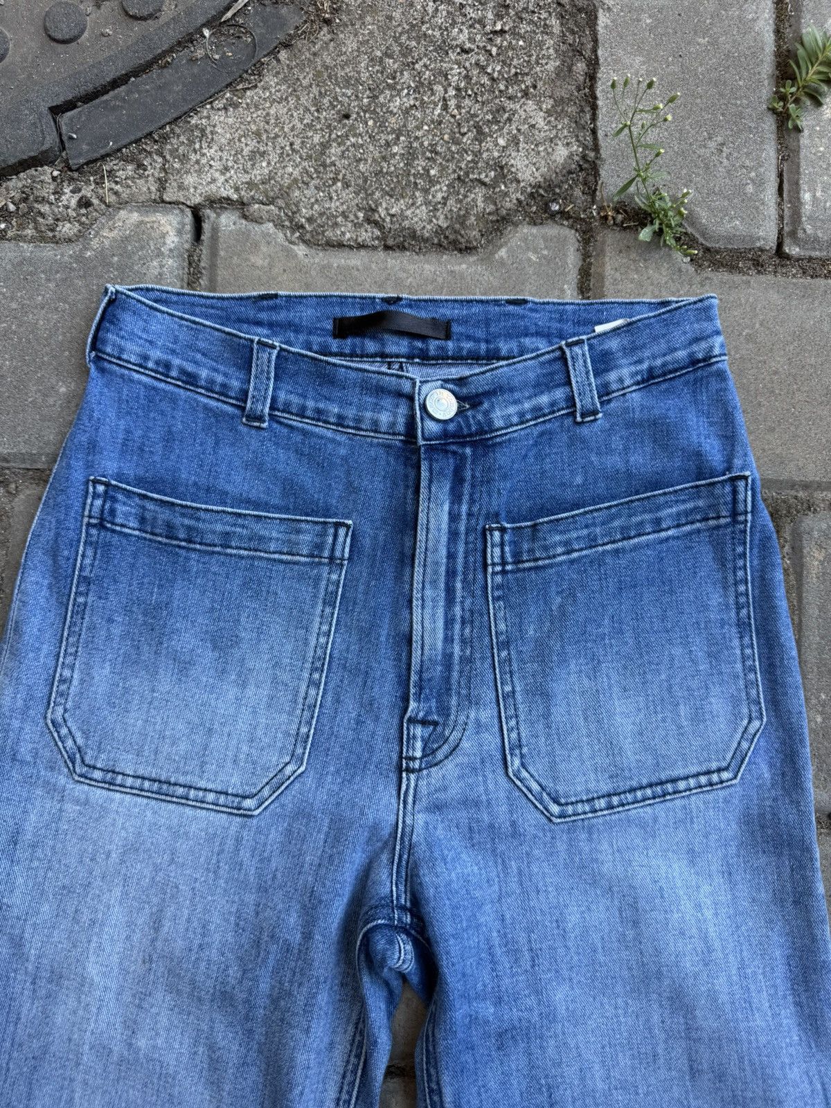 If Six Was Nine Vintage Y2K Flared Bootcut Denim Jeans Size 30 Rare Size US 30 / EU 46 - 3 Thumbnail
