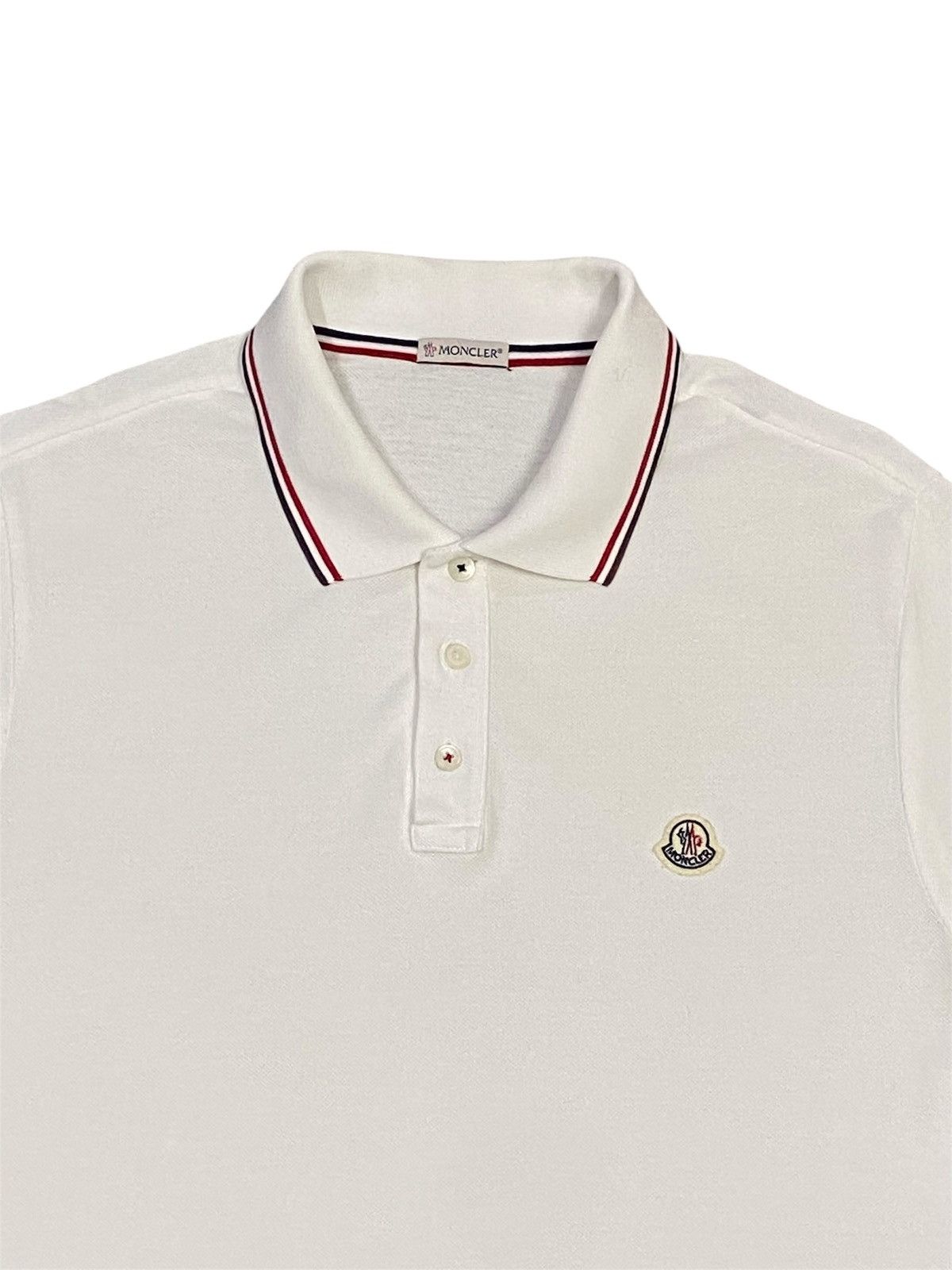 Moncler Moncler Contrast Rib Polo Shirt Size US L / EU 52-54 / 3 - 4 Thumbnail