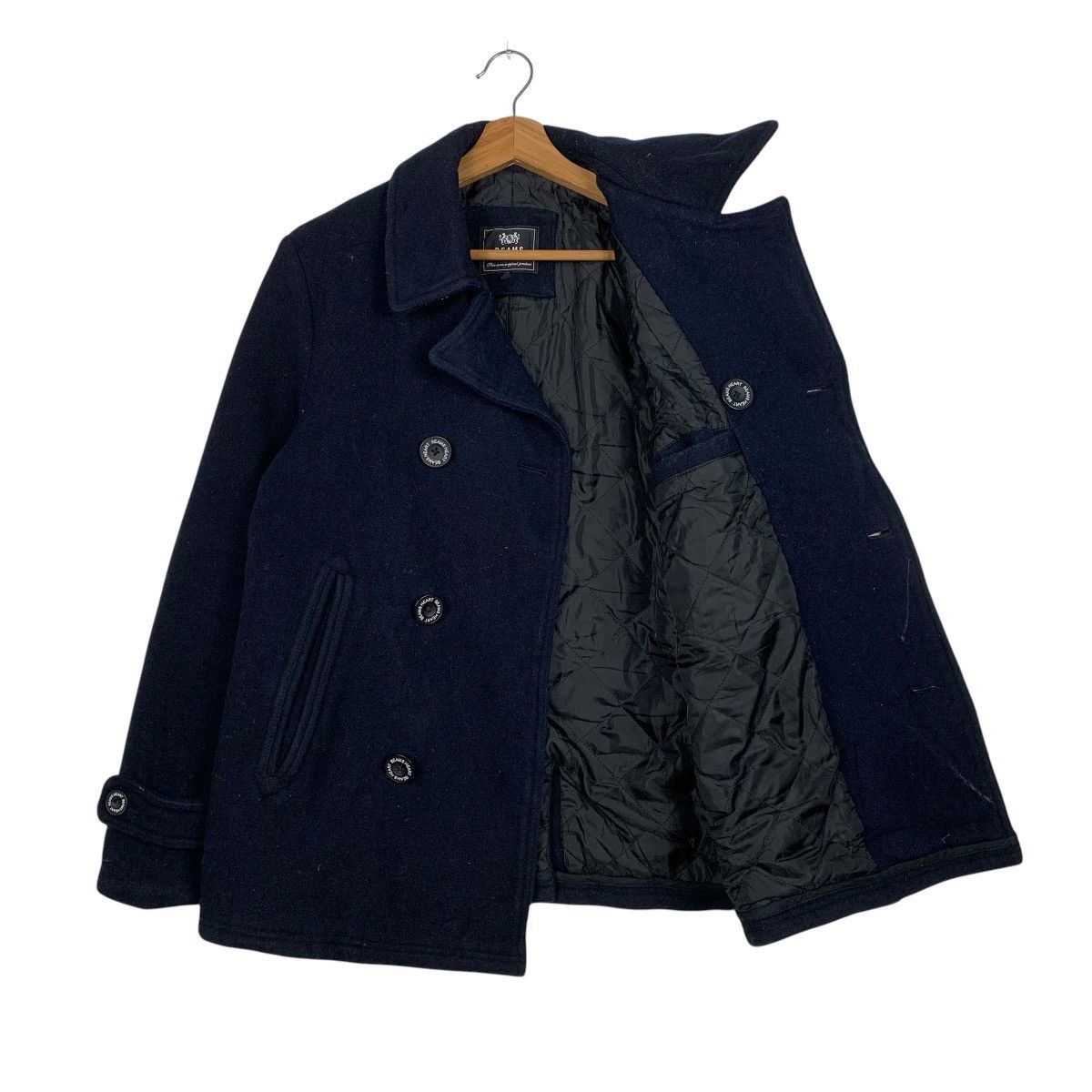 Beams Plus Beams Heart Double Breasted Wool Jacket Size US M / EU 48-50 / 2 - 9 Thumbnail