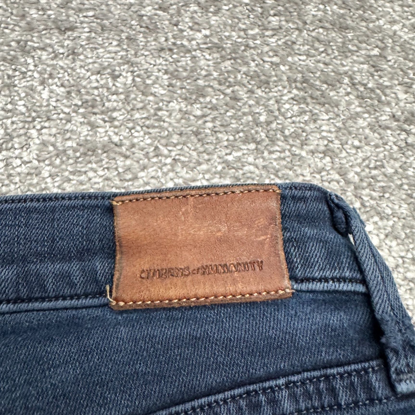 Citizens Of Humanity Citizens Of Humanity Rocket Ankle Skinny Denim Jeans Womens 26 Blue Dark Wash Size 26" / US 2 / IT 38 - 5 Thumbnail