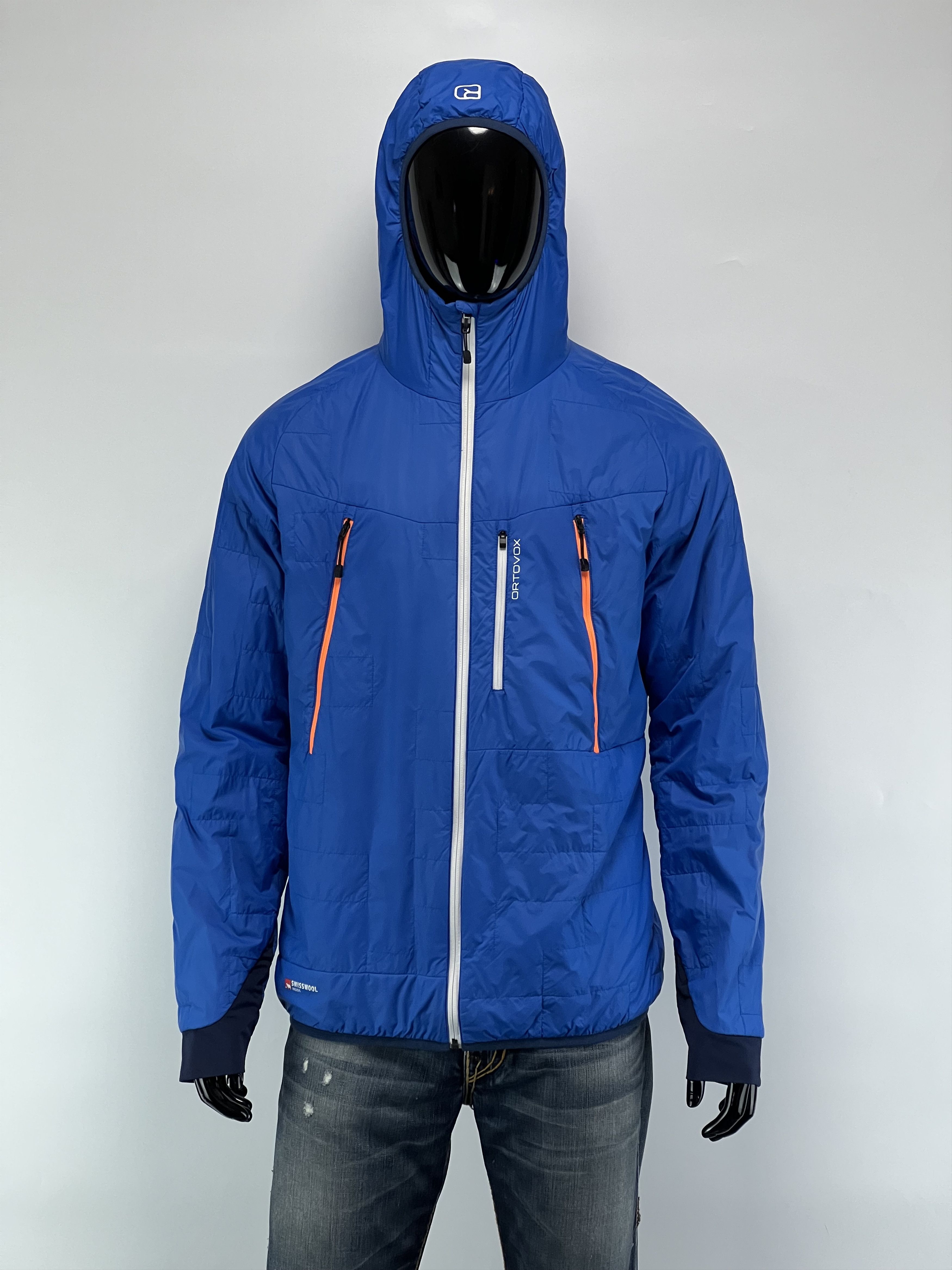 ORTOVOX Ortovox Swisswool Merino Wool Full Zip Hooded Jacket Outdoor Size US XL / EU 56 / 4 - 1 Thumbnail