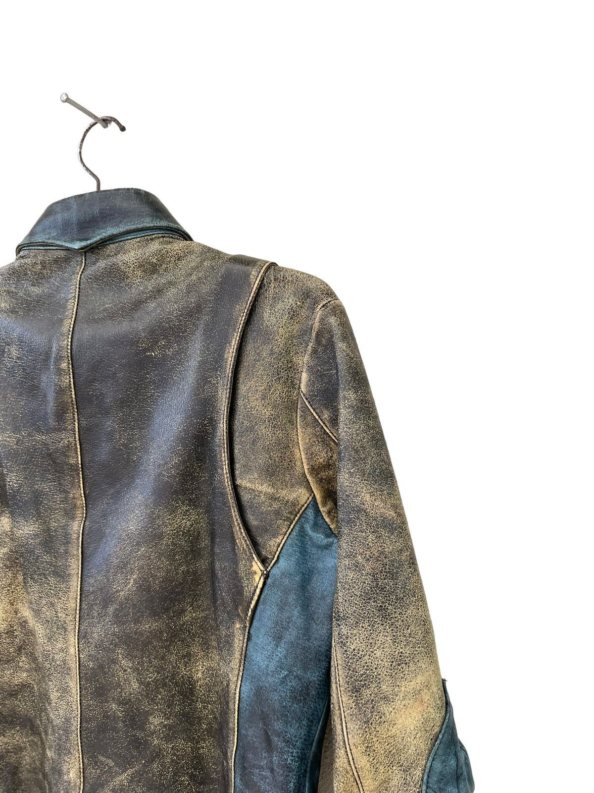 Obelisk Vintage Obelisk Japan Nice Patina Horse Leather Shirt Size US M / EU 48-50 / 2 - 17 Thumbnail