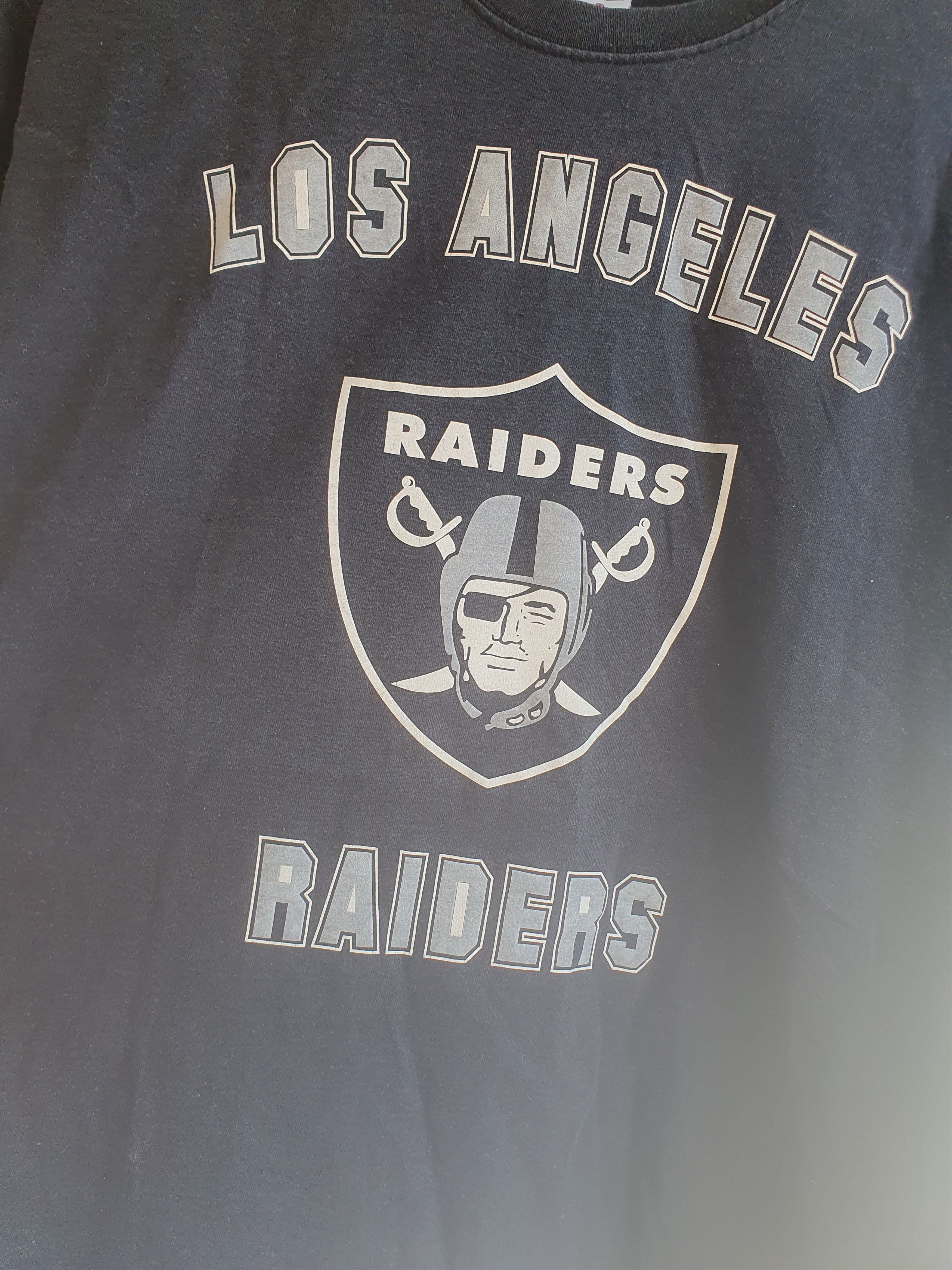 NFL LA Raiders Next Generation Puff Print t-shirt sz M Size US M / EU 48-50 / 2 - 6 Thumbnail