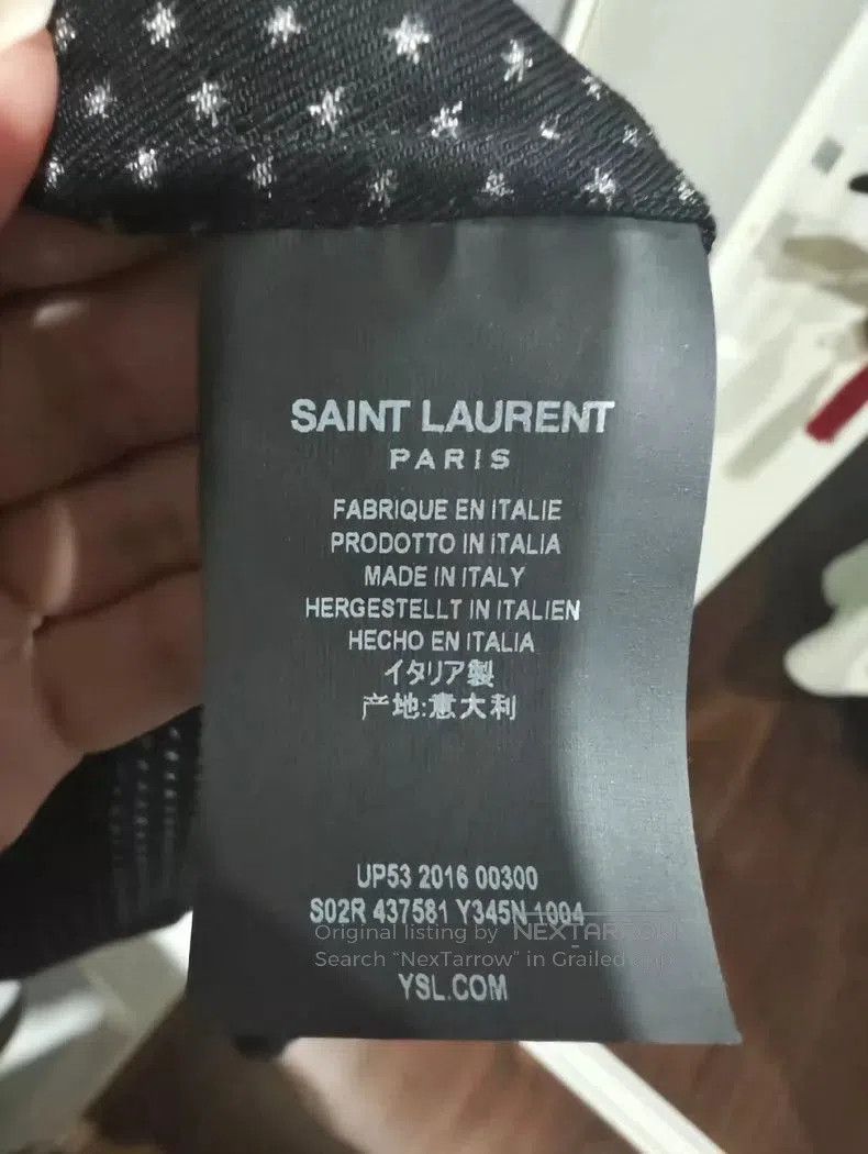 Saint Laurent Paris SLP Hedi Runway Polka Dot Shirt. Size US M / EU 48-50 / 2 - 3 Thumbnail