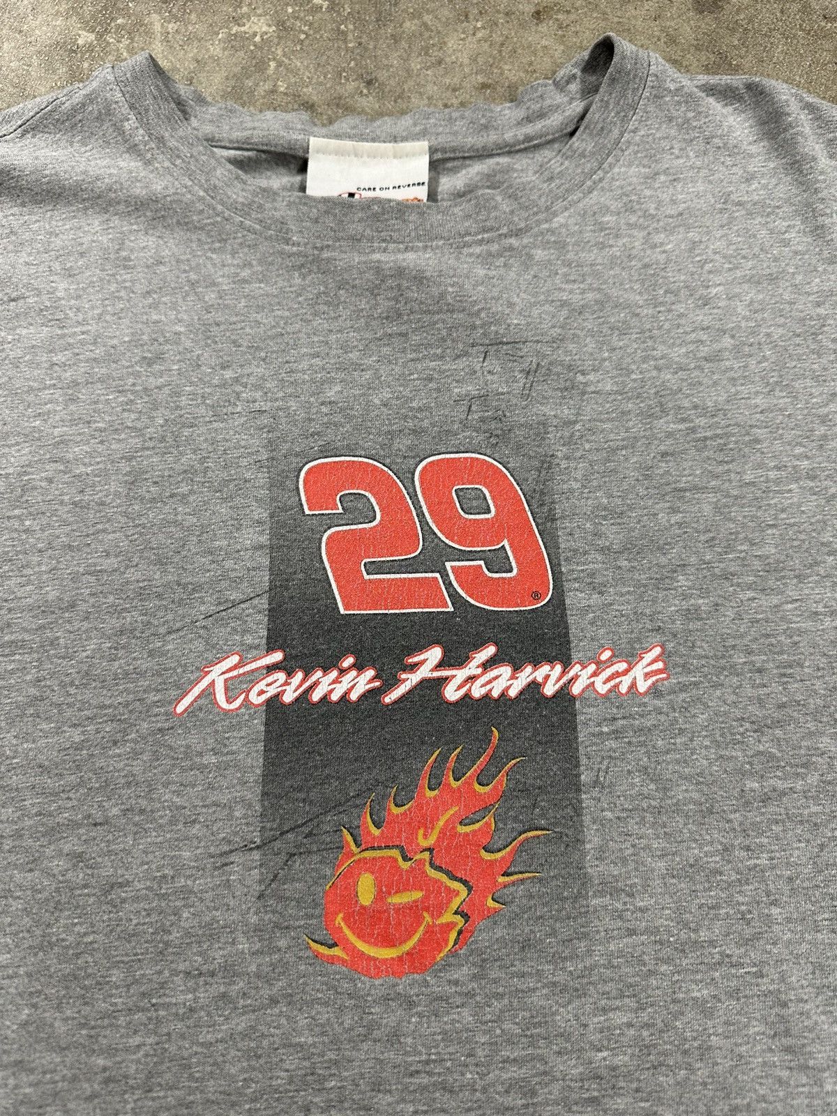NASCAR Crazy Y2K Winners Circle Kevin Harvick Nascar T-Shirt Size US XL / EU 56 / 4 - 6 Thumbnail