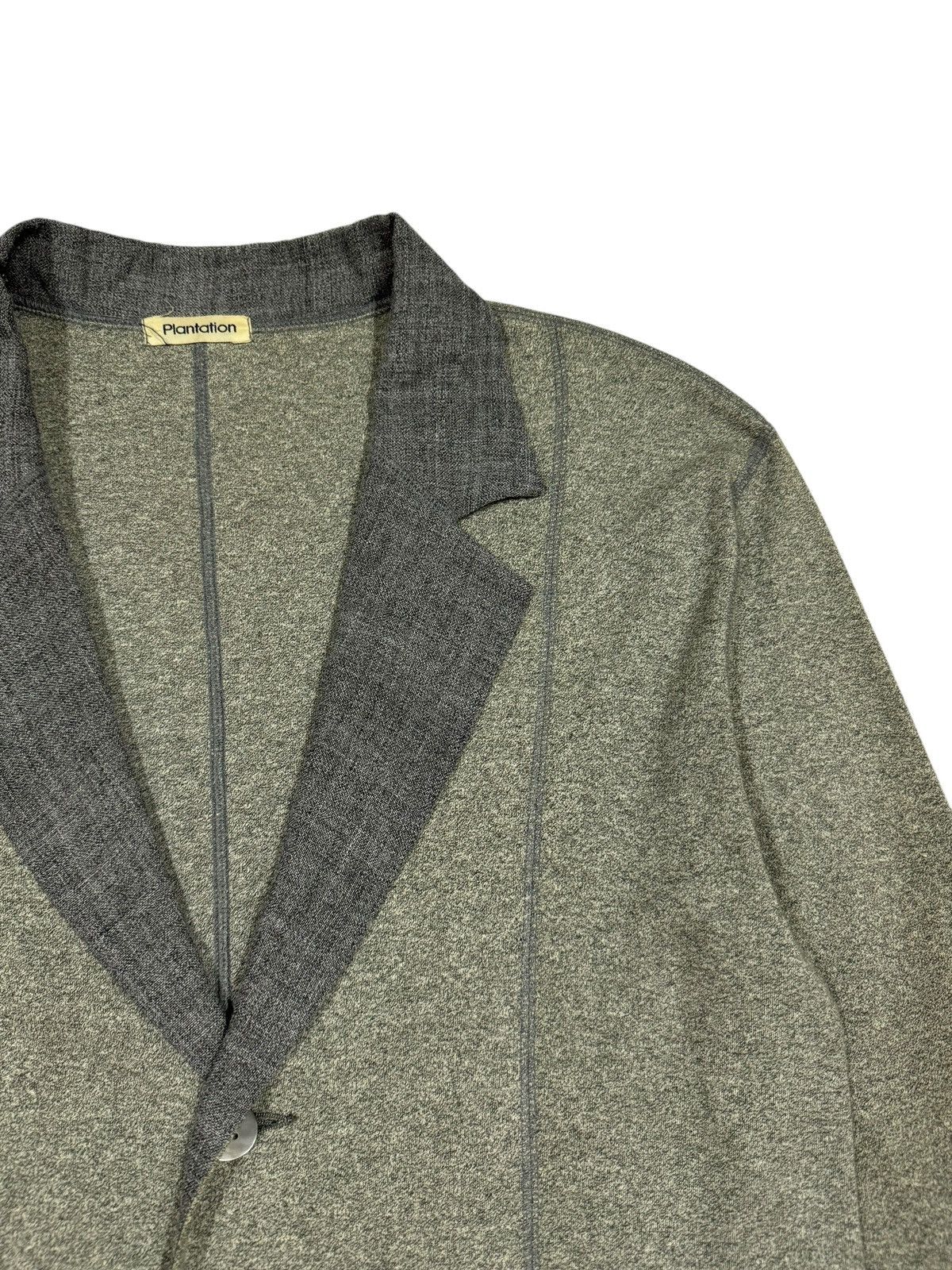 Issey Miyake × Vintage Vtg🔥Plantation Issey Miyake Hybrid Metarial Charcoal Gray Size US M / EU 48-50 / 2 - 8 Thumbnail