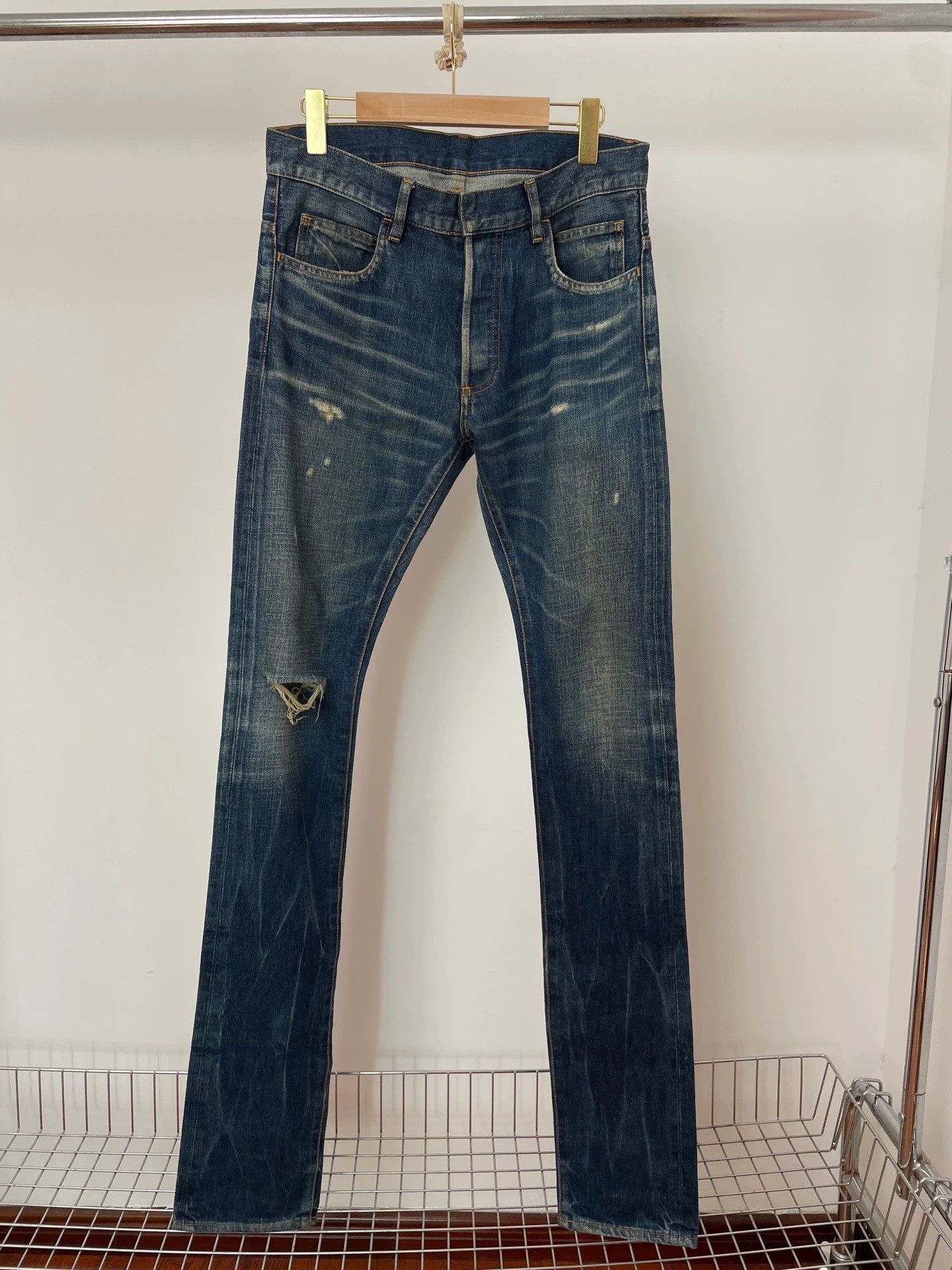 Balmain Balmain New Classic Straight Jeans 29 Japan Size US 29 - 1 Thumbnail