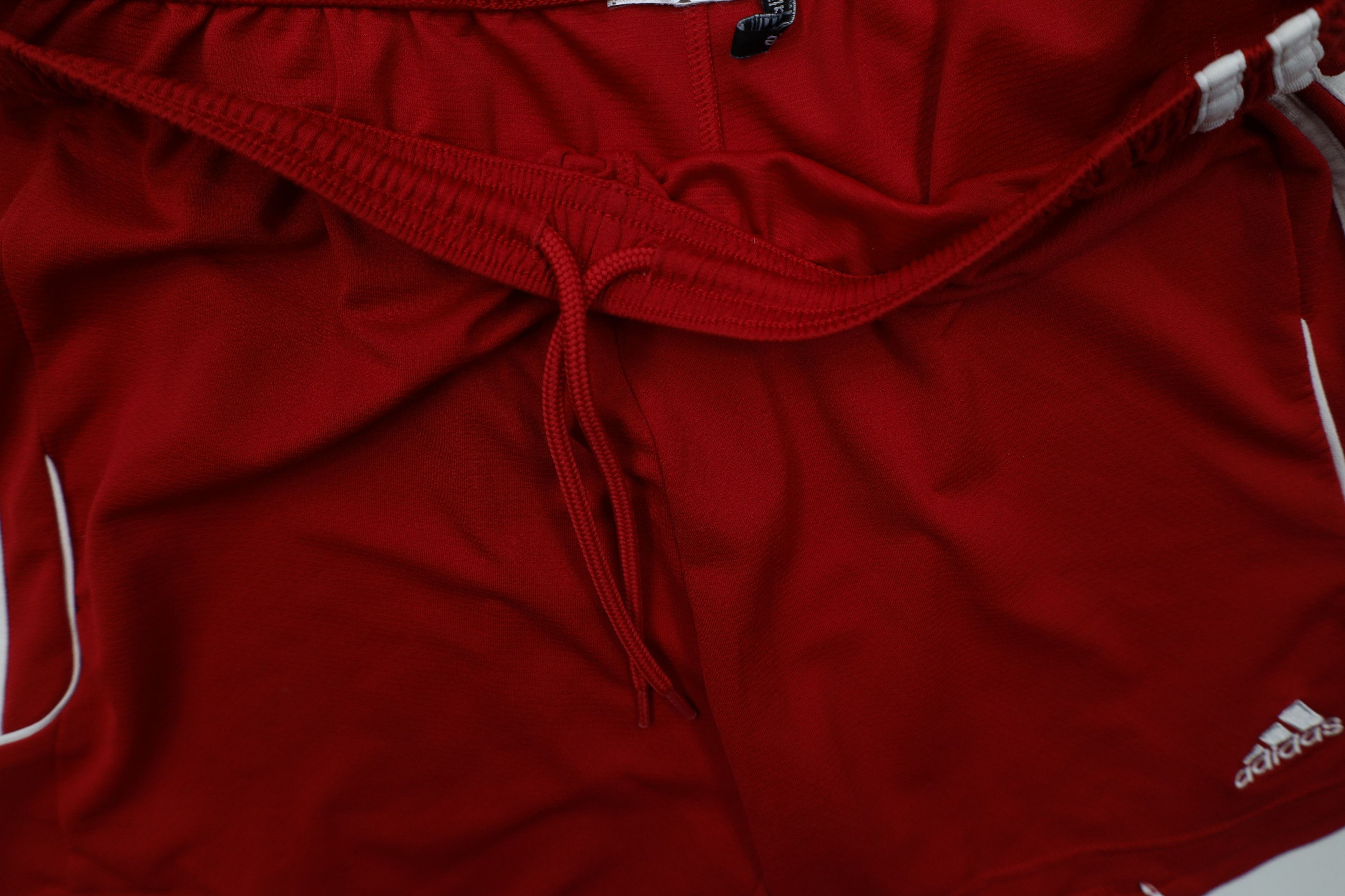 Adidas Vintage Y2K Adidas Striped Running Jogging Soccer Shorts Red Size US 30 / EU 46 - 6 Thumbnail