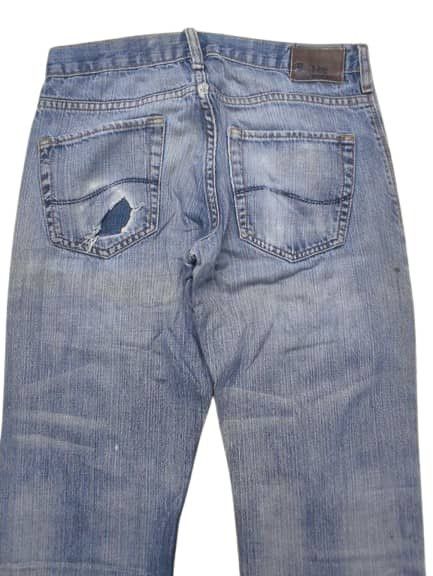 Lee × Vintage VINTAGE LEE DISTRESSED BLUE FADED JEANS Size US 31 - 4 Thumbnail