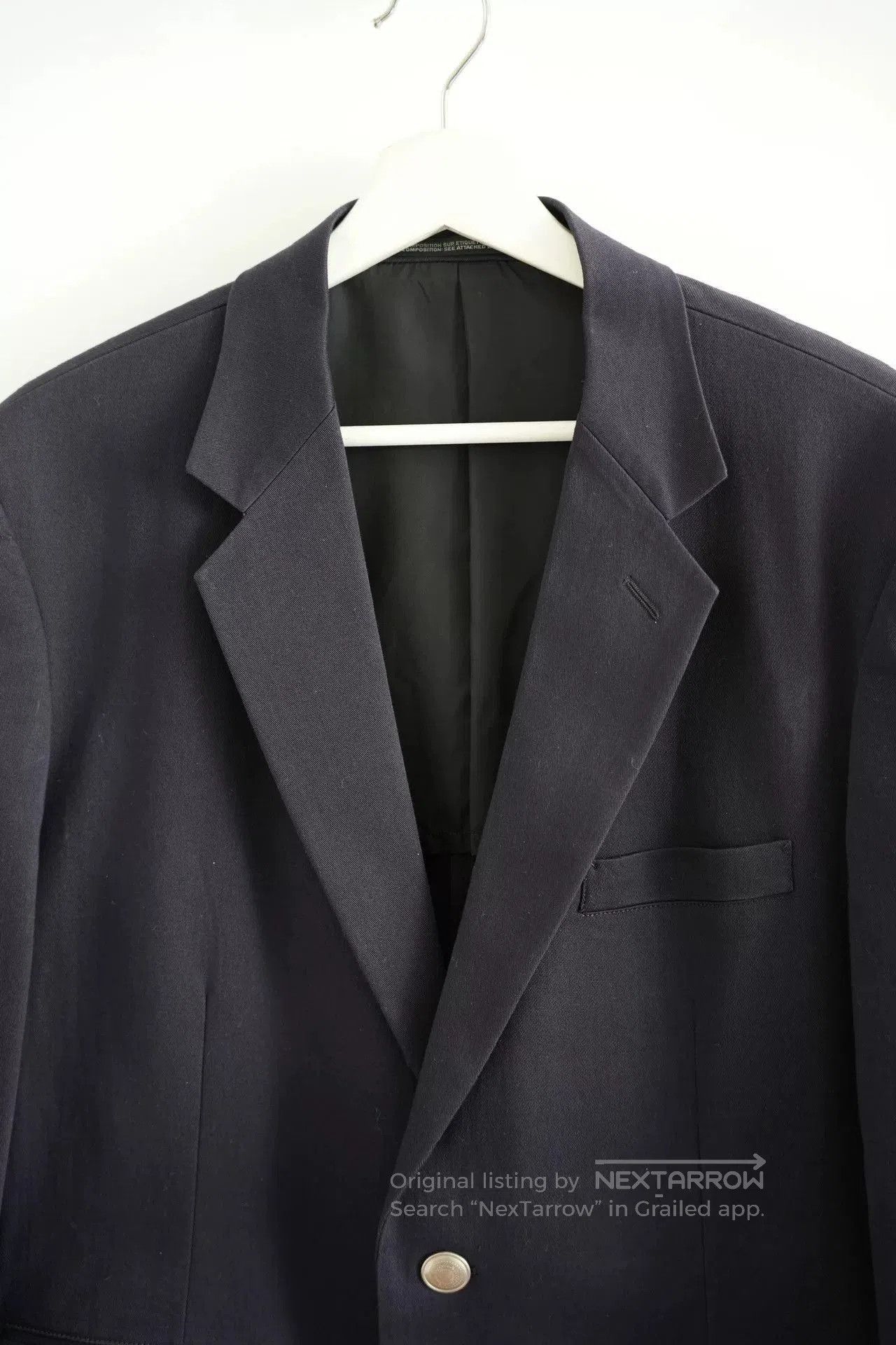 Yohji Yamamoto Yohji Yamamoto Striped Sleeve Blazer. Size US M / EU 48-50 / 2 - 4 Thumbnail