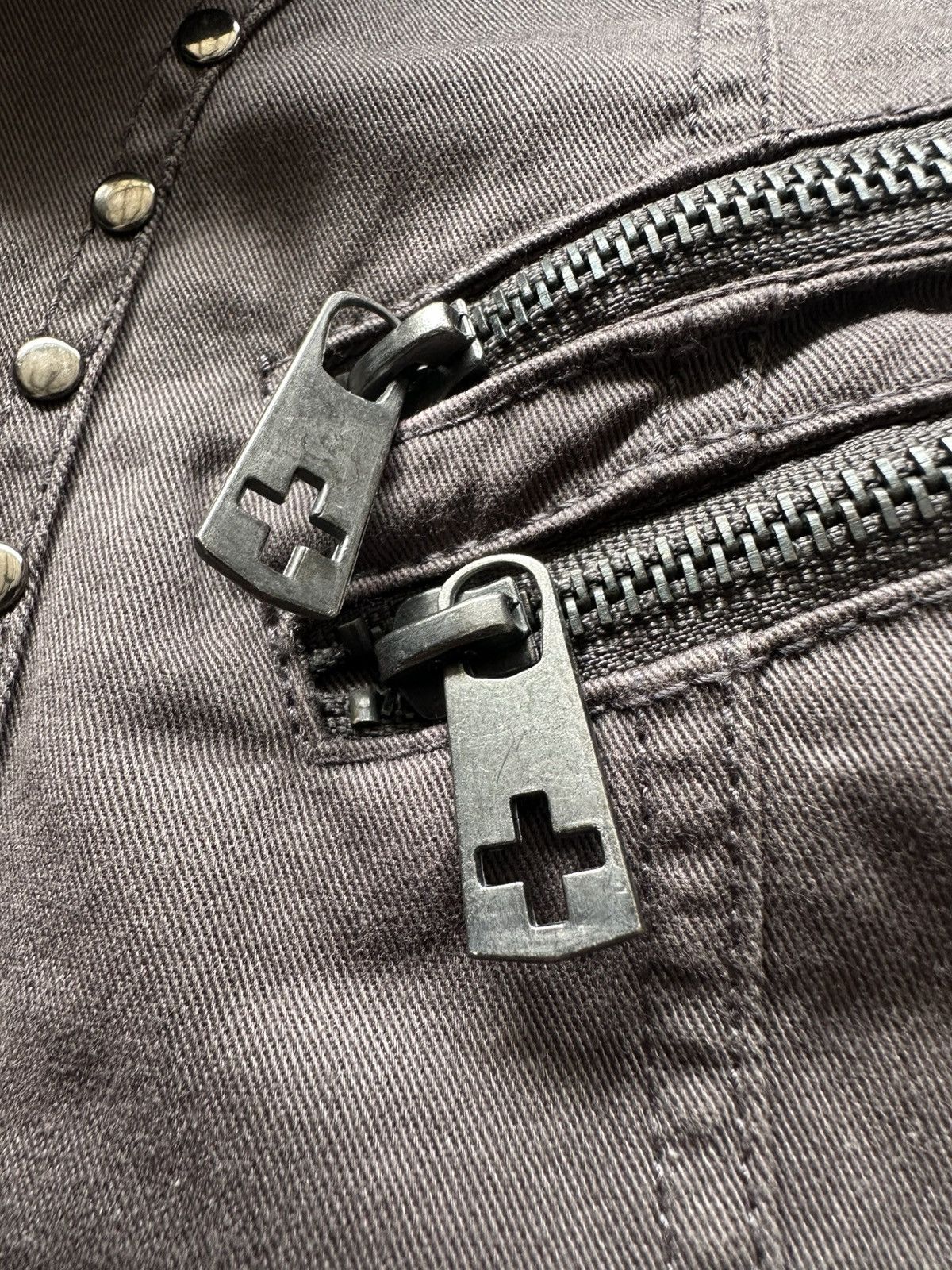 BERNINGS SHO 00's BATSU STUDIO studded zipper shirt Size US M / EU 48-50 / 2 - 18 Thumbnail