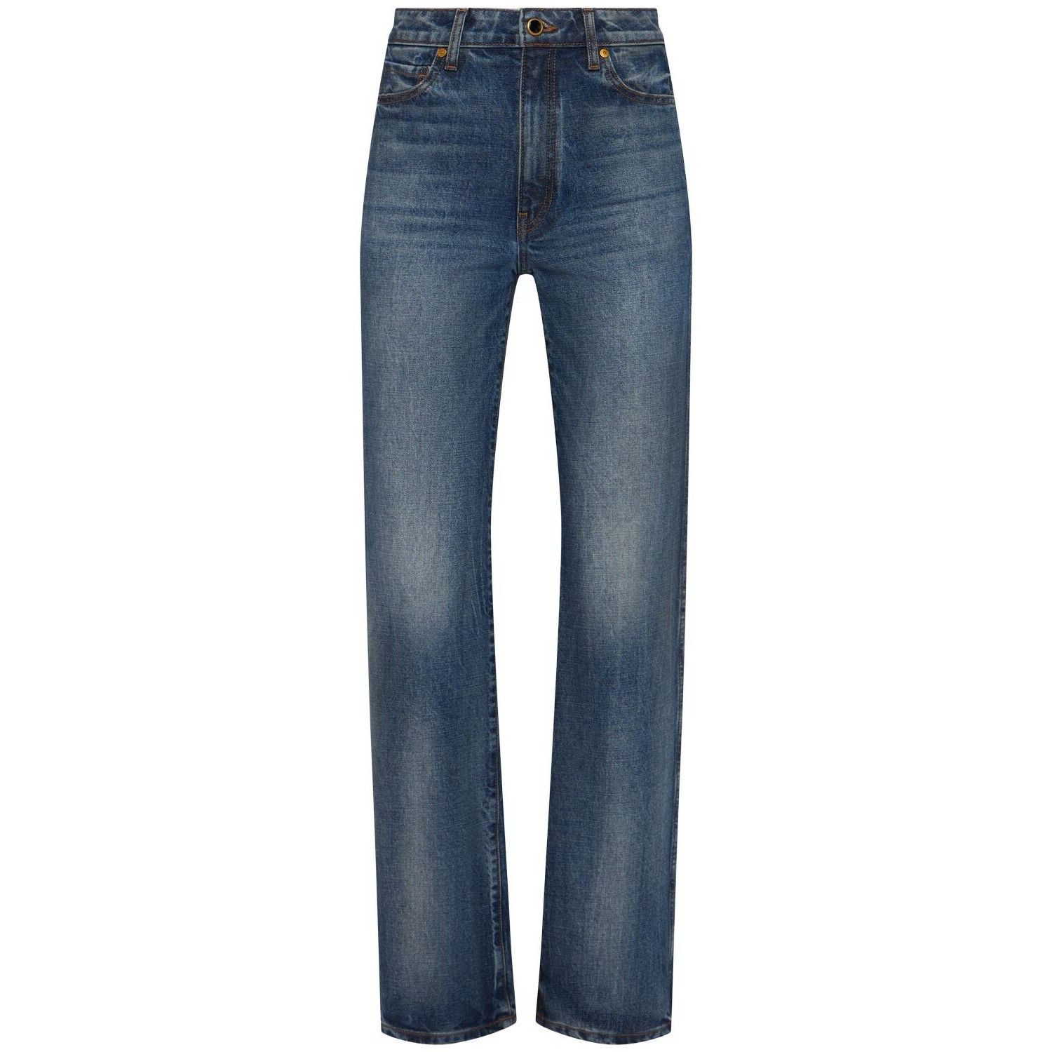 KHAITE Danielle Blue Jeans New/Authentic (Women's size:IT 48