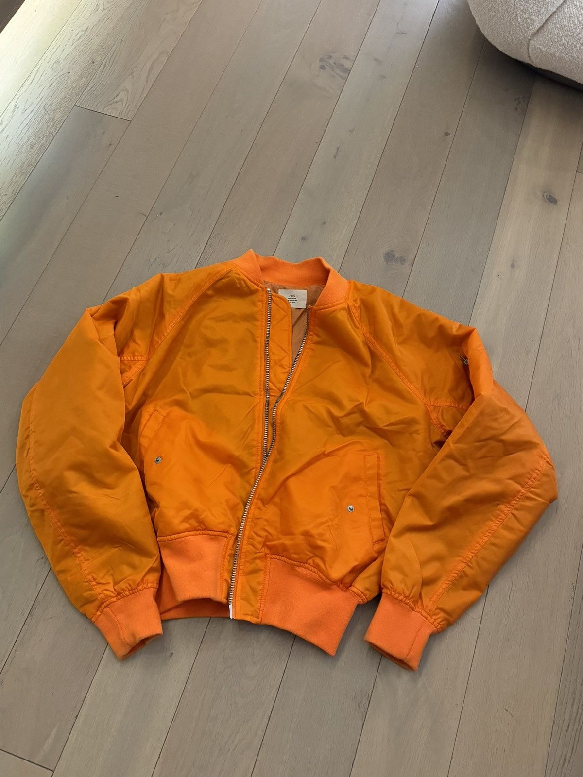 Essentials × Fear of God Fear of god essentials orange bomber 