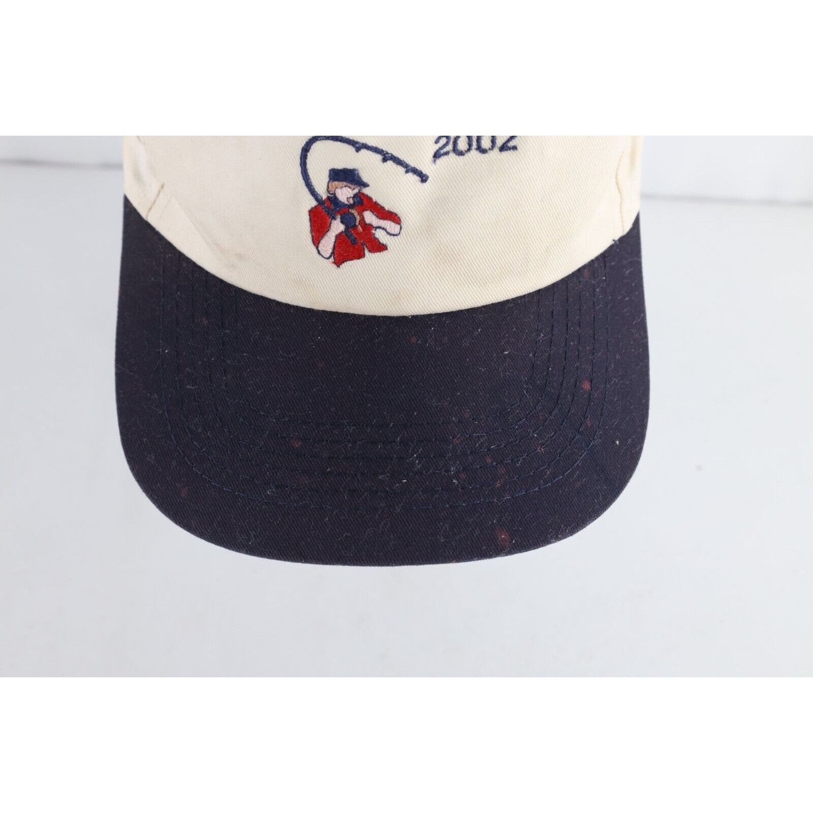 Vintage Vintage Thrashed 2002 Pike Chasers Fishing Snapback Hat Size ONE SIZE - 2 Thumbnail
