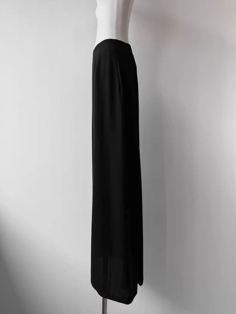 Yohji Yamamoto Yohji Yamamoto size os 1999 AW Wool Tulle Skirt Size 24" / US 00 / IT 34 - 2 Thumbnail