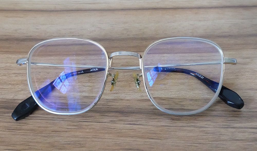 Japanese Brand V Eyewear "Atka" Glasses Size ONE SIZE - 2 Thumbnail