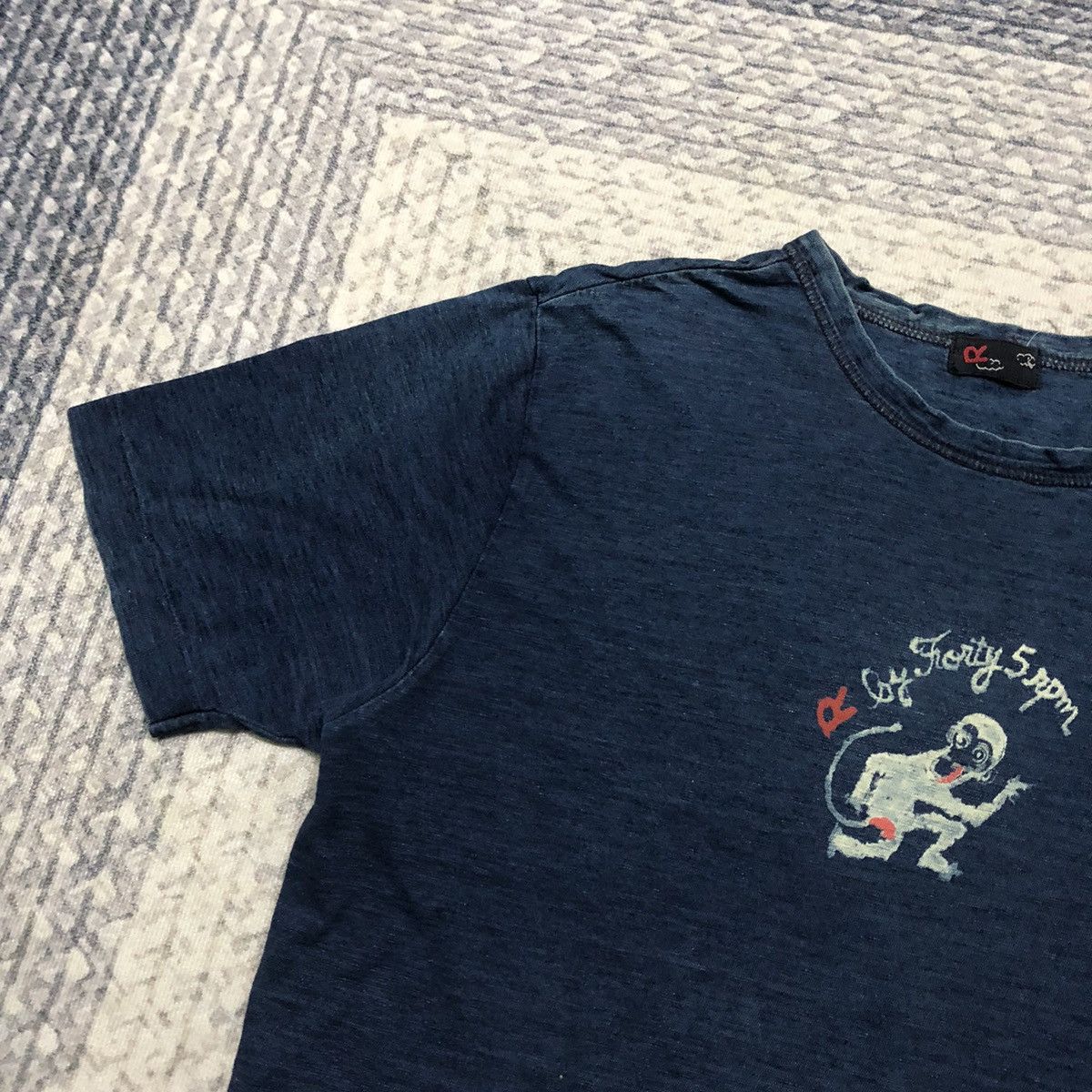45rpm Faded R by 45Rpm ‘Monkey’ Logo Tees Size US M / EU 48-50 / 2 - 5 Thumbnail