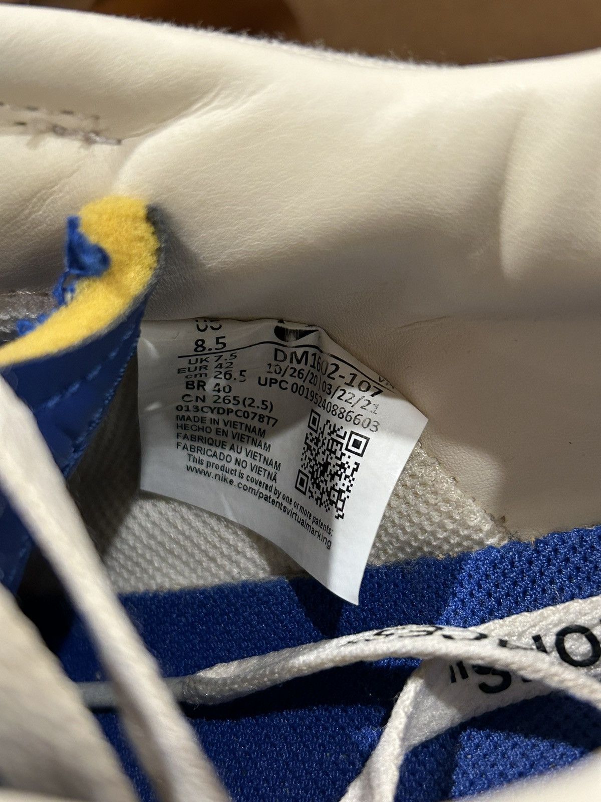 Nike × Off-White Nike Dunk Low Off-White Lot 48 Size US 8.5 / EU 41-42 - 6 Thumbnail