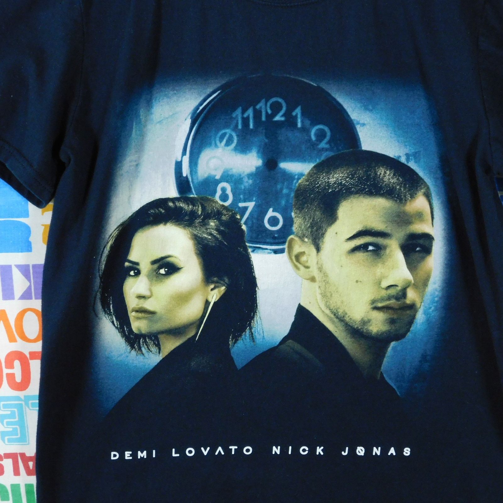 Gildan Demi Lovato Nick Jonas Future Now Tour 2016 T Shirt Size S Size US S / EU 44-46 / 1 - 4 Thumbnail