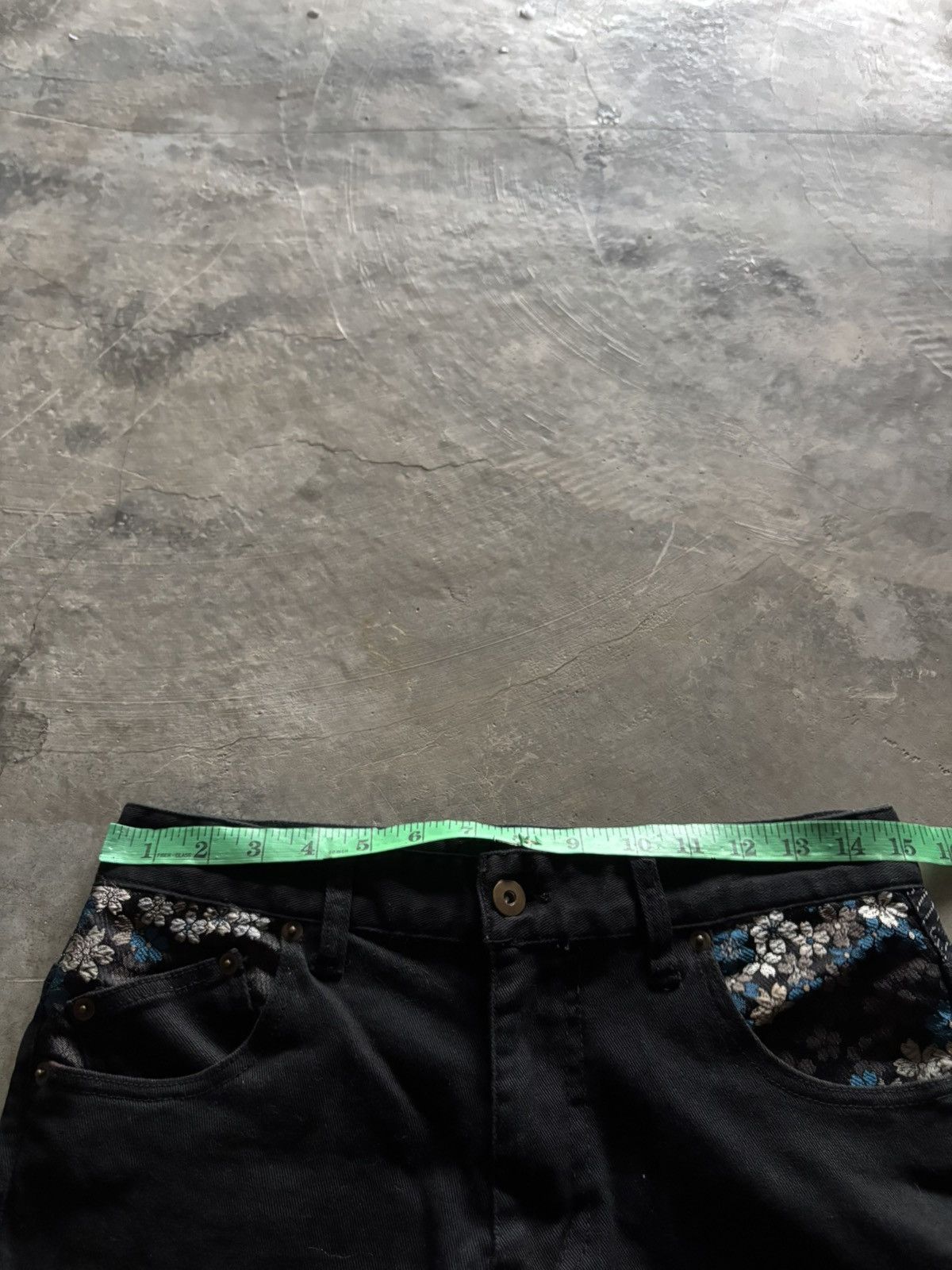 Karakuri Tamashii SUKAJAN SAKURA ORIENTAL JAPANESE CROPPED PANT MULTIPOCKET Size US 29 - 20 Thumbnail