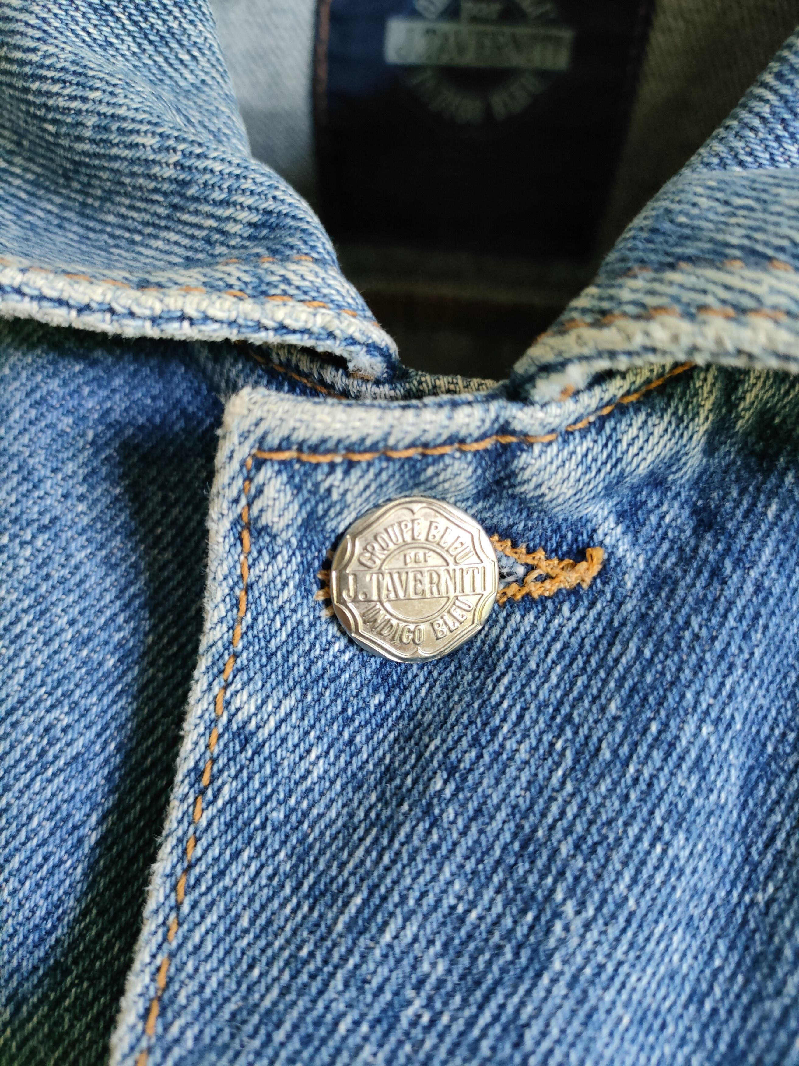 Jimmy Taverniti J.Taverniti Heavy Denim Jacket With Elastic Cuffs and Hem Size US L / EU 52-54 / 3 - 5 Thumbnail
