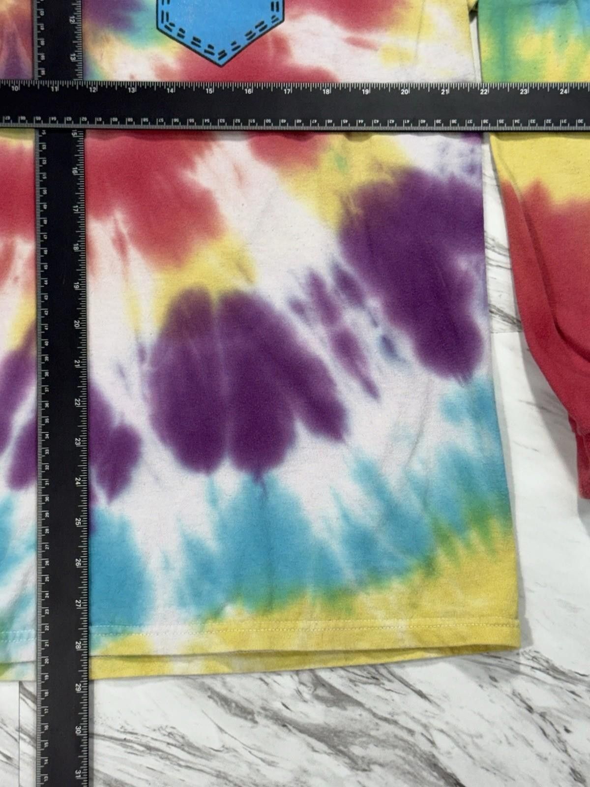 Other Thirty Single Alien Pocket Tie Dye Long Sleeve Shirt XL #8 Size US XL / EU 56 / 4 - 3 Thumbnail