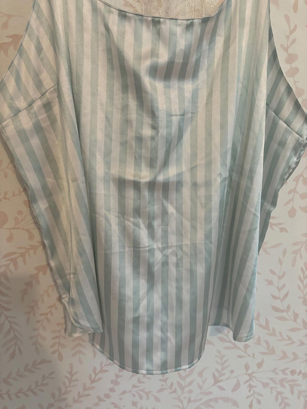 Designer NWT Victoria's Secret Elegant Striped Satin Camisole XL Size XL / US 12-14 / IT 48-50 - 5 Thumbnail