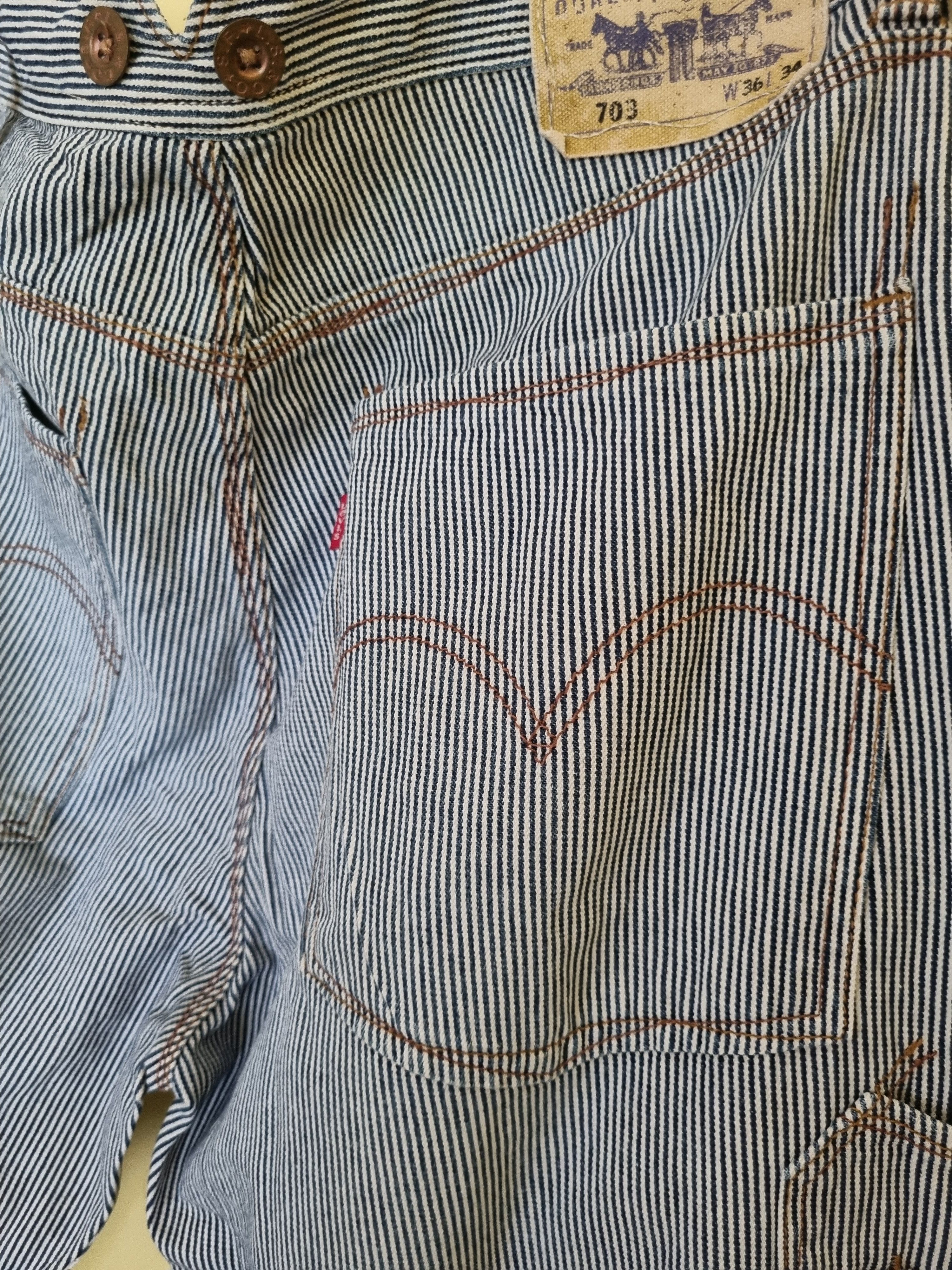 Levi's Vintage Levis Carpenter Hikcory 703 Size US 36 / EU 52 - 13 Thumbnail