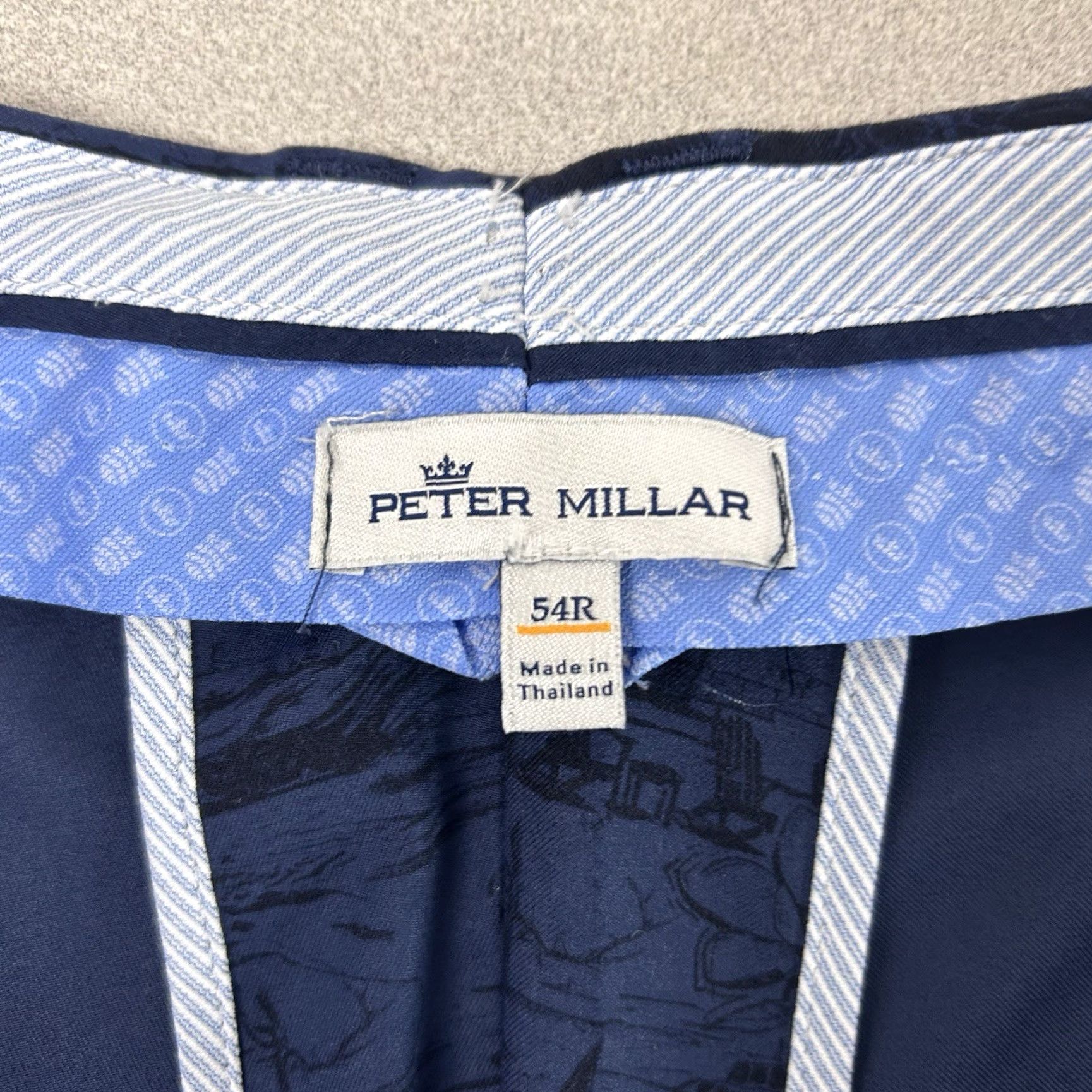 Peter Millar Peter Millar Shorts Mens 54R Blue Floral Golf Stretch Salem Course Performance Size US 38 / EU 54 - 7 Thumbnail