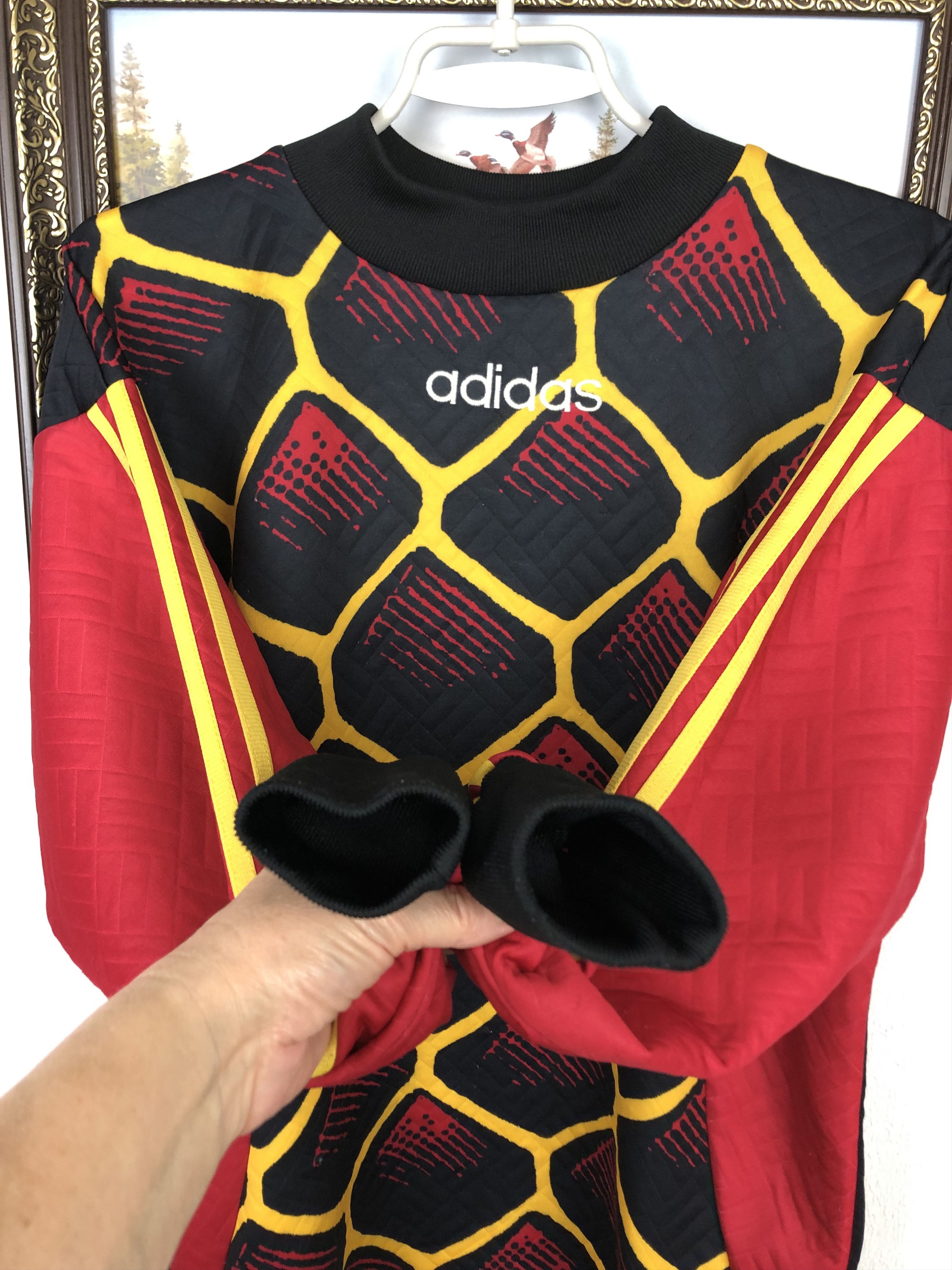 Adidas Vintage 90's Adidas Football Goalkeeper Template Jersey Size US S / EU 44-46 / 1 - 4 Thumbnail