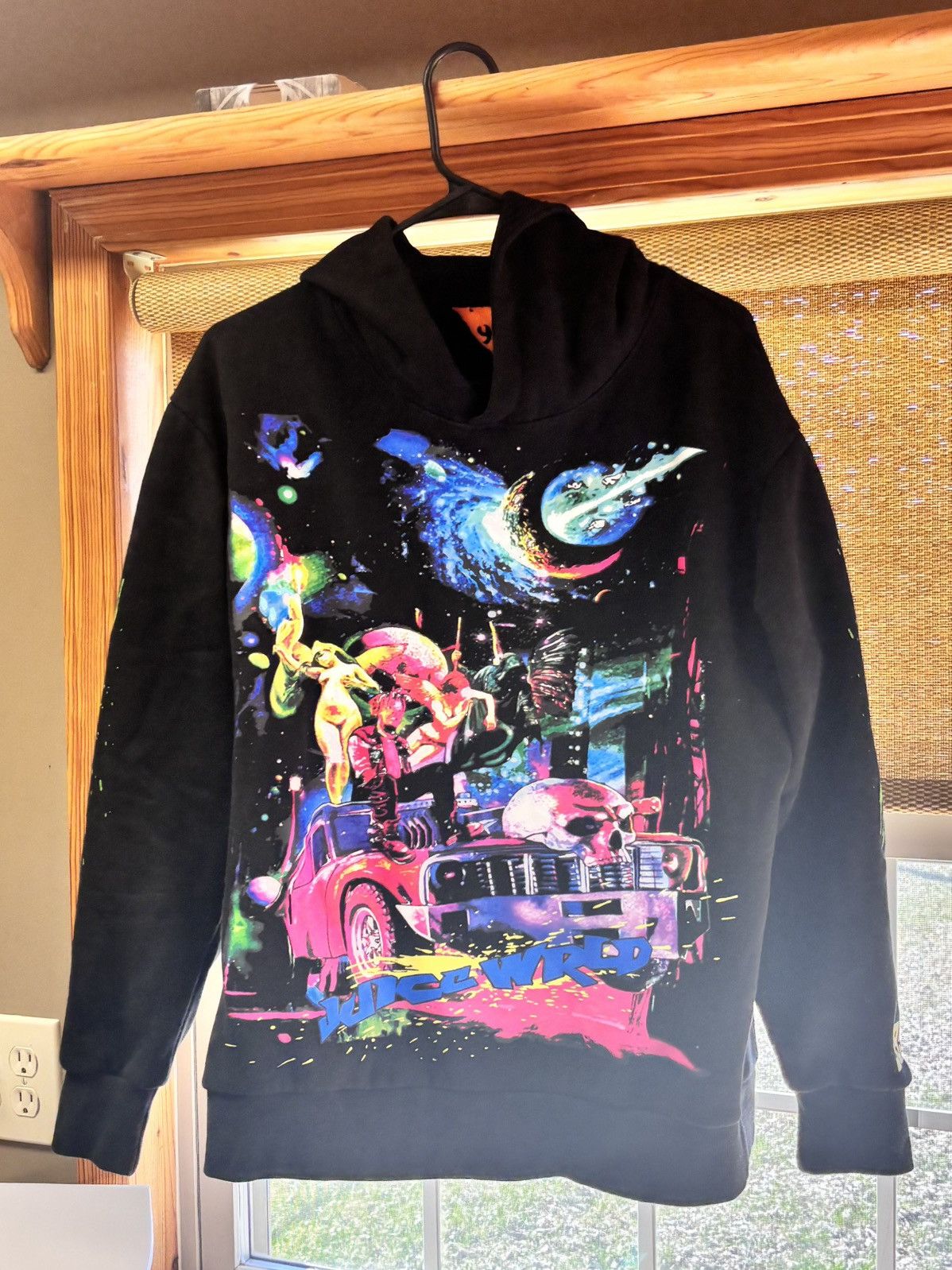 999 Club × Vlone Juice WrId x Vlone Cosmic Hoodie 2020 Size US M / EU 48-50 / 2 - 1 Thumbnail