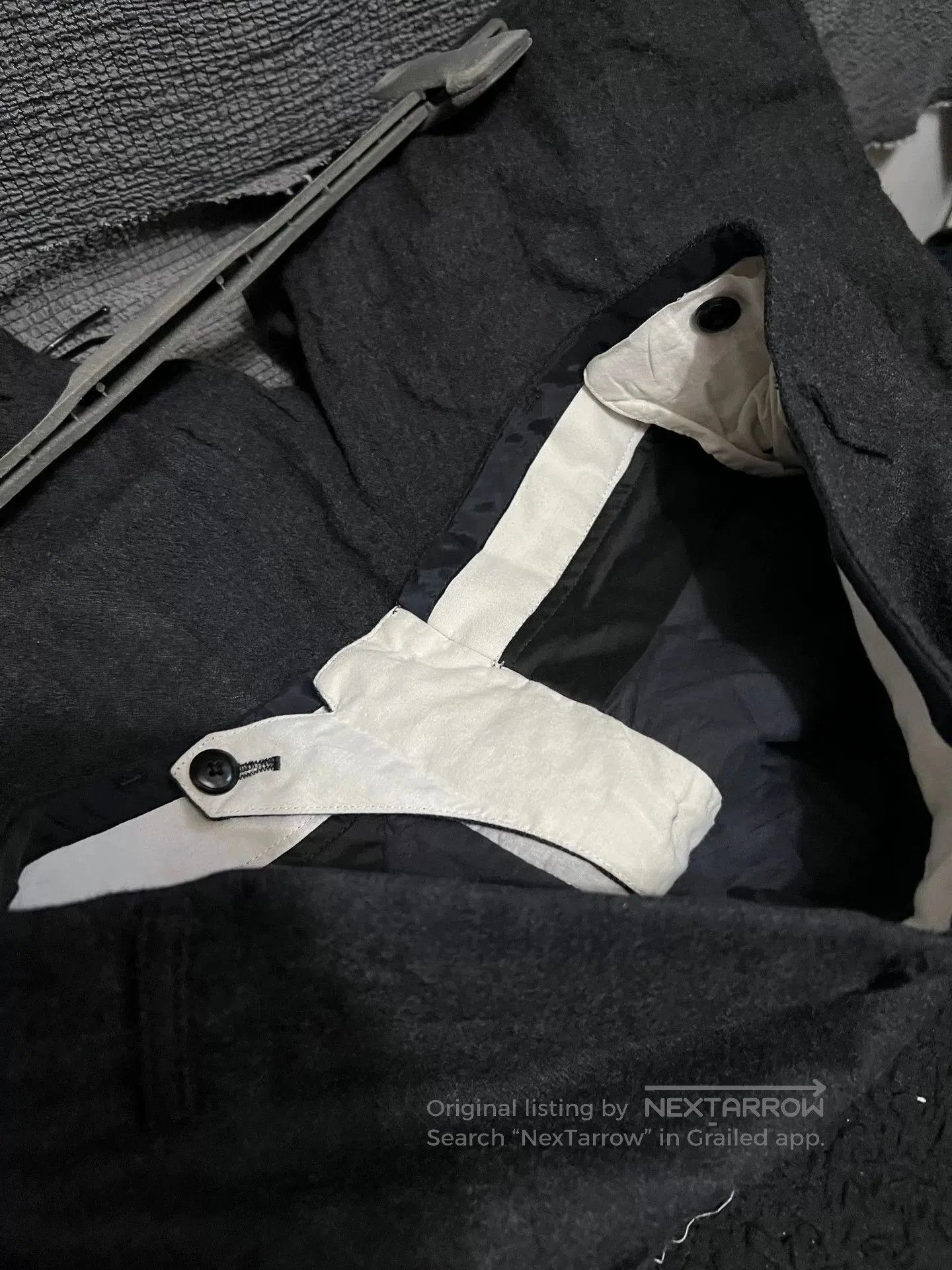Rick Owens Rick Owens Black Wool Drop. Size US 36 / EU 52 - 7 Thumbnail