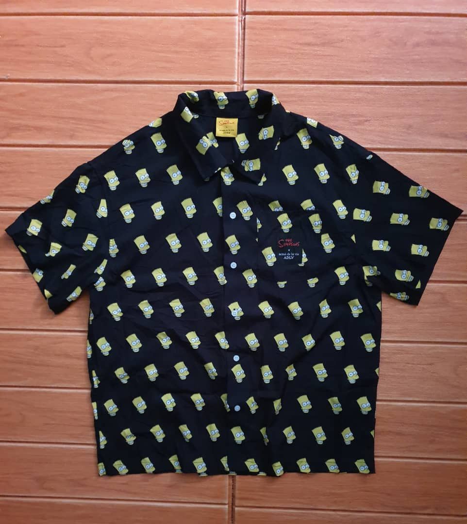 Acme Clothing 💥The Simpsons Matt groening x ADLV button shirt Size US L / EU 52-54 / 3 - 1 Thumbnail