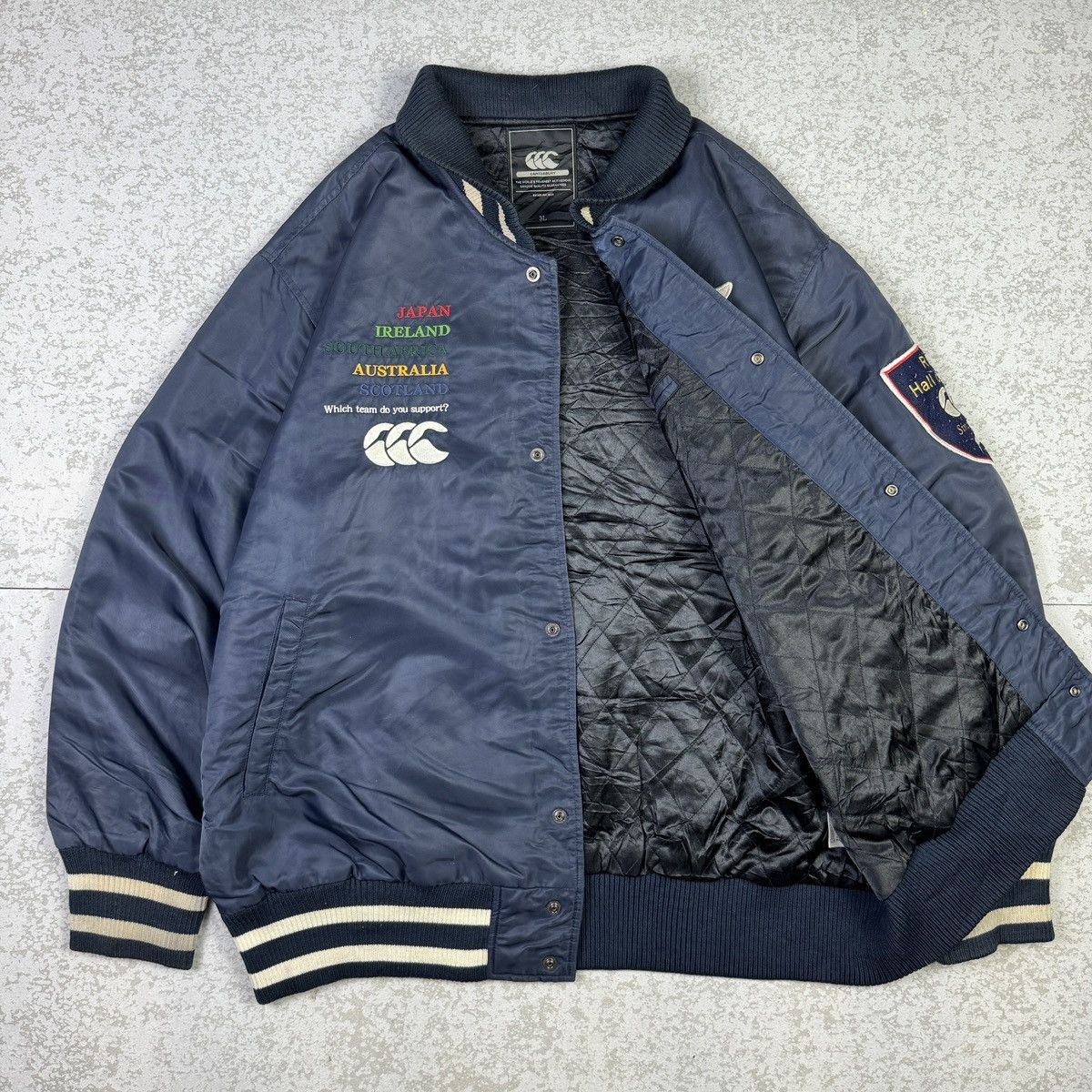 Canterbury of New Zealand Canterbury 5 Rugby Union Edition Varsity Jacket Size US XL / EU 56 / 4 - 5 Thumbnail