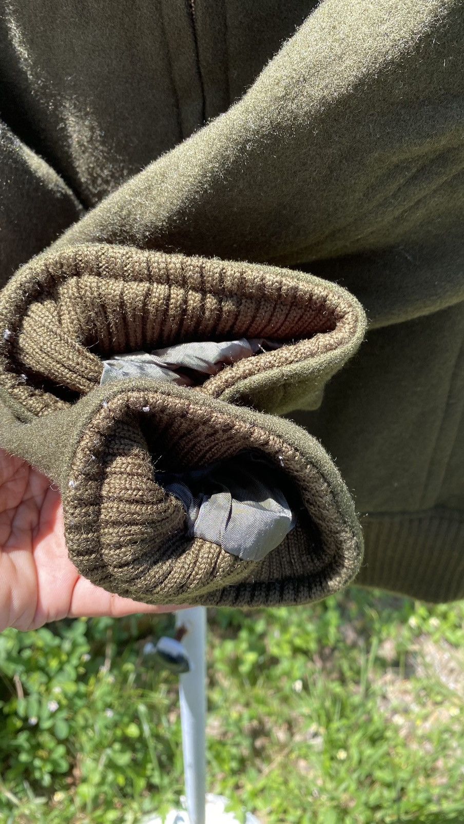 Issey Miyake Rare Issey Miyake Sunao Kuwahara Green Wool Hooded Jacket M Size US M / EU 48-50 / 2 - 3 Thumbnail