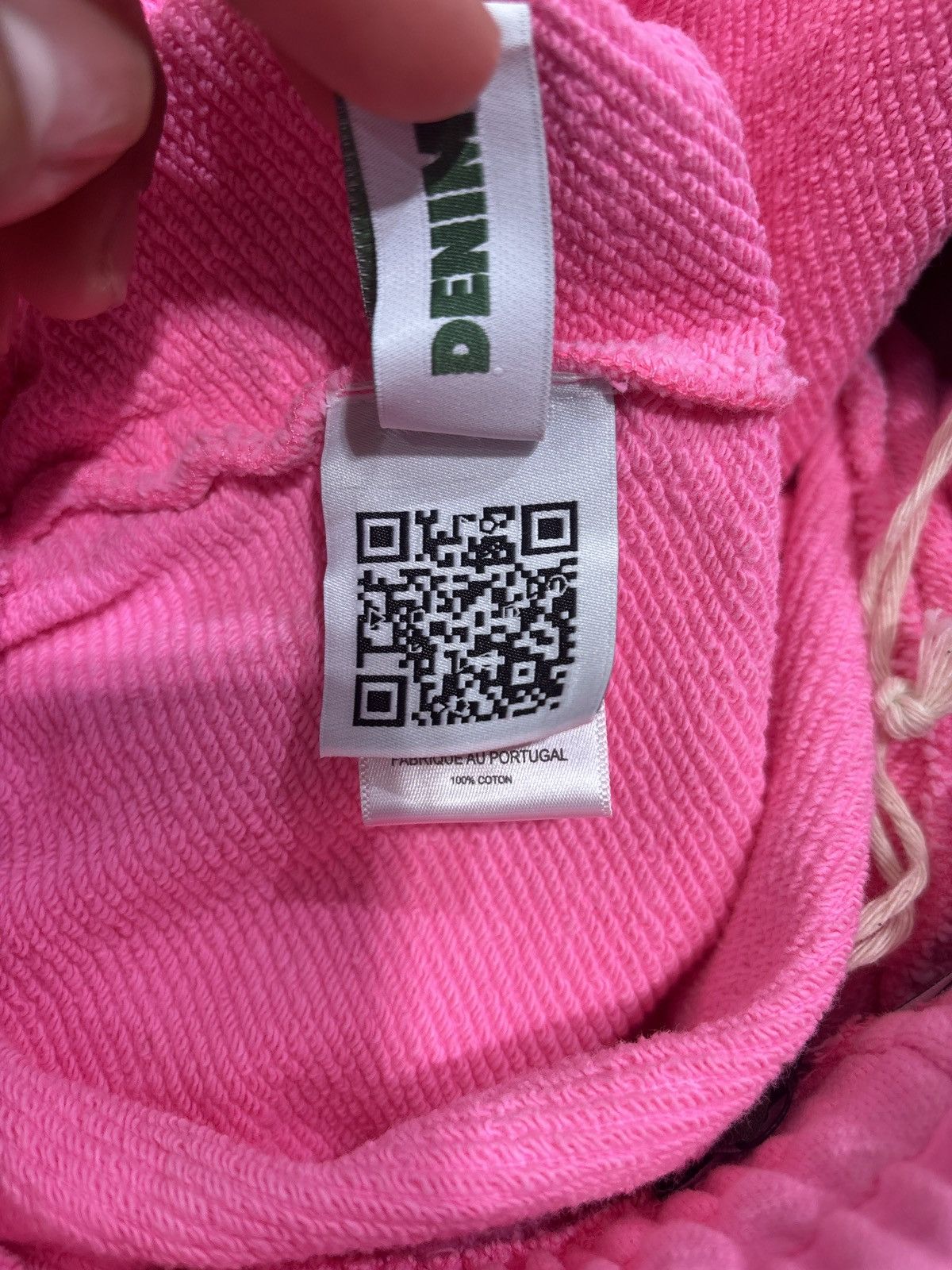 DENIM TEARS Denim Tears Mono Cotton Wreath Sweatpants ‘Pink’ Size US 32 / EU 48 - 5 Thumbnail